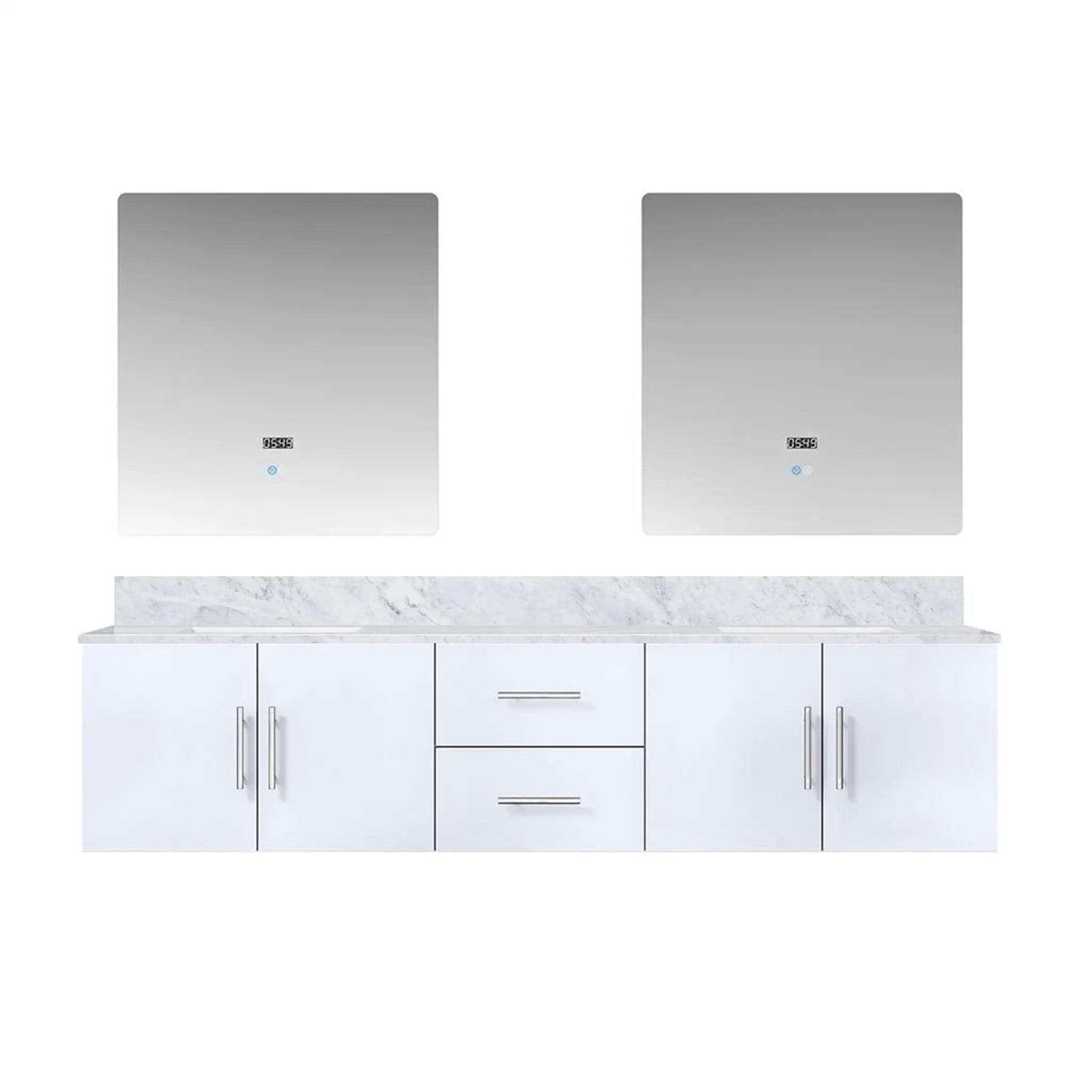 Lexora Geneva 80 in. W x 22 in. D Double Bath Vanity by Lexora