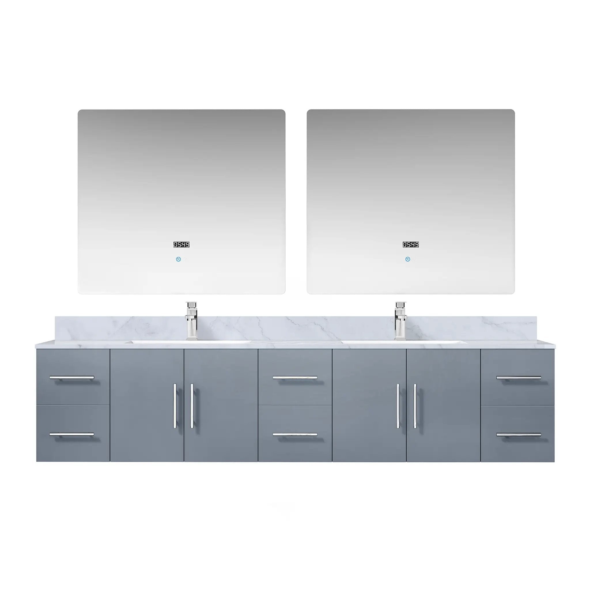 Lexora Geneva 84 in. W x 22 in. D Double Bath Vanity by Lexora