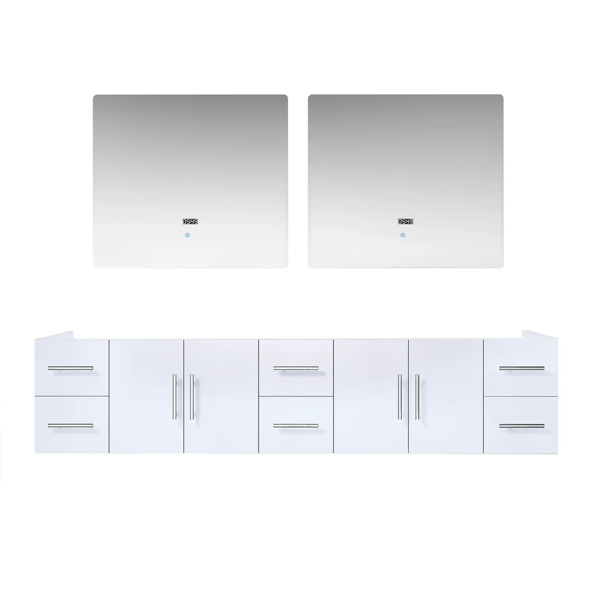 Lexora Geneva 84 in. W x 22 in. D Double Bath Vanity by Lexora