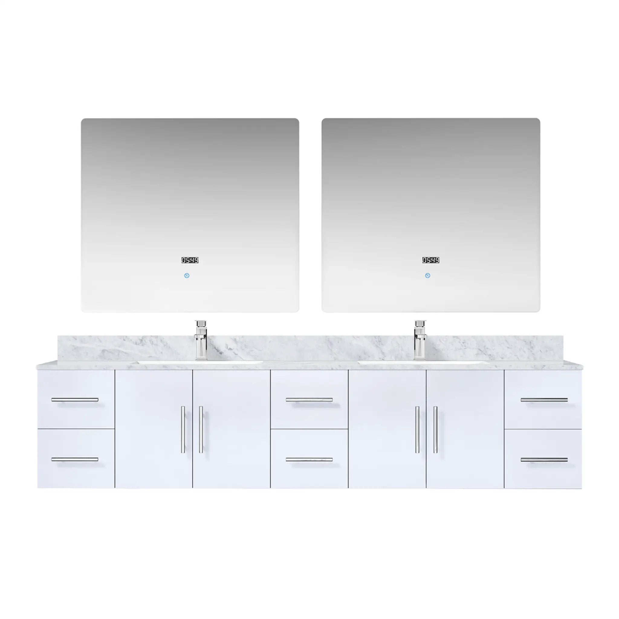 Lexora Geneva 84 in. W x 22 in. D Double Bath Vanity by Lexora
