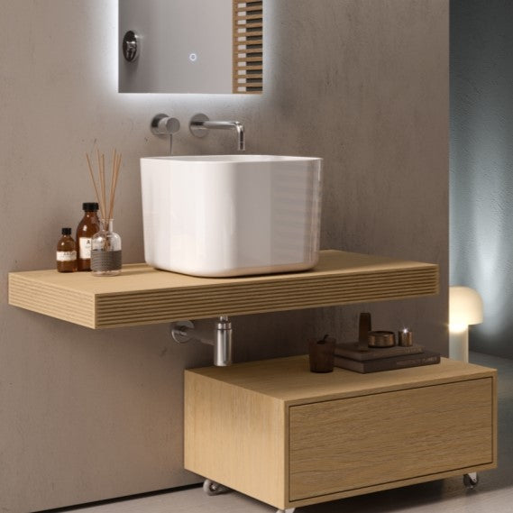 tobacco oak countertop