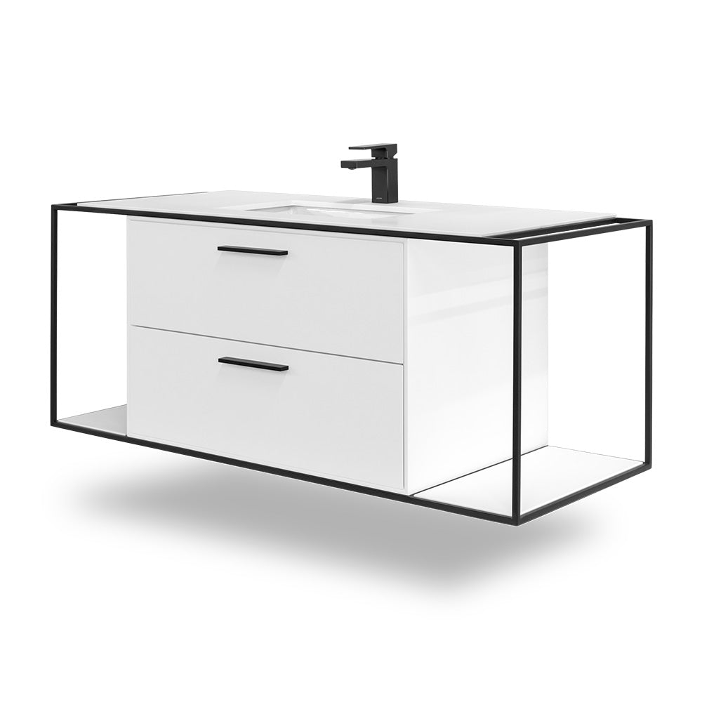 Lacava Linea 48" Wall Mount Under Counter Vanity