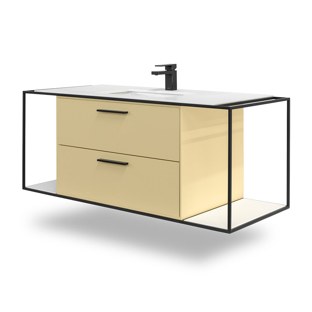 Lacava Linea 48" Wall Mount Under Counter Vanity