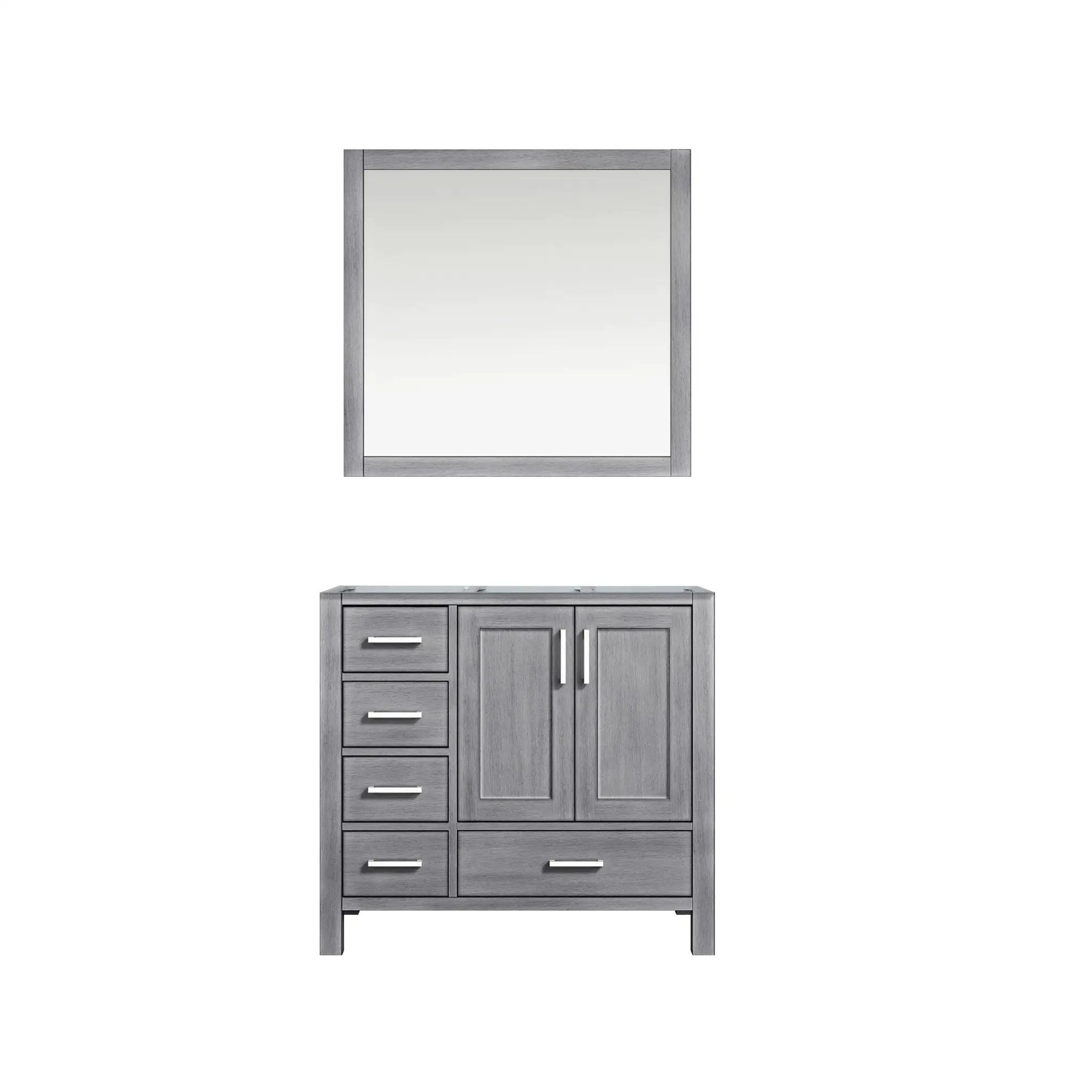 Lexora Jacques 36 in. W x 22 in. D Right Offset Bath Vanity by Lexora