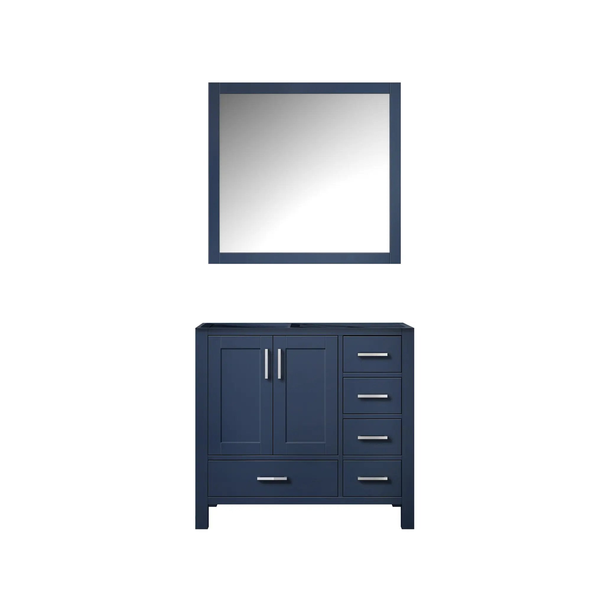 Lexora Jacques 36 in. W x 22 in. D Left Offset Bath Vanity by Lexora