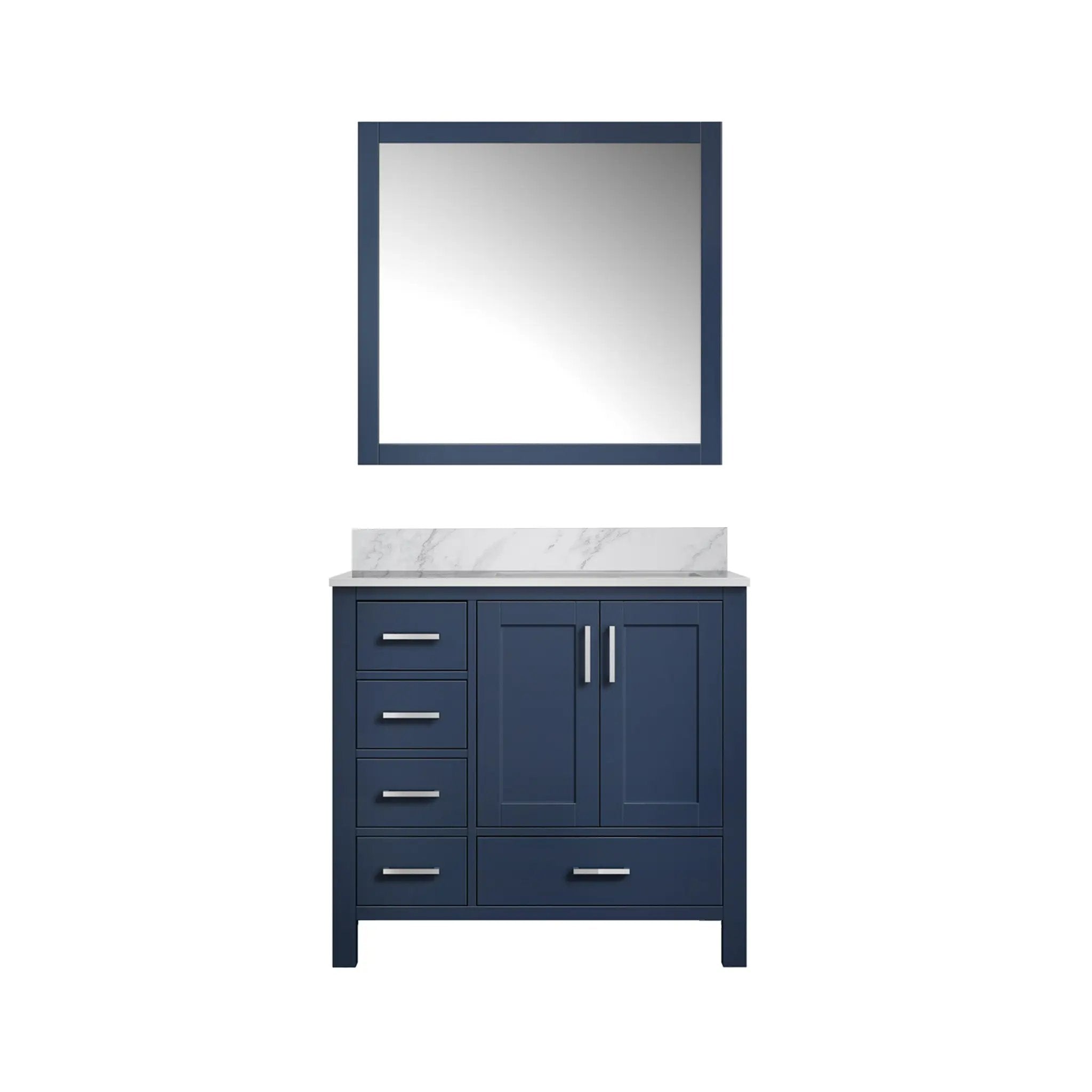 Lexora Jacques 36 in. W x 22 in. D Right Offset Bath Vanity by Lexora