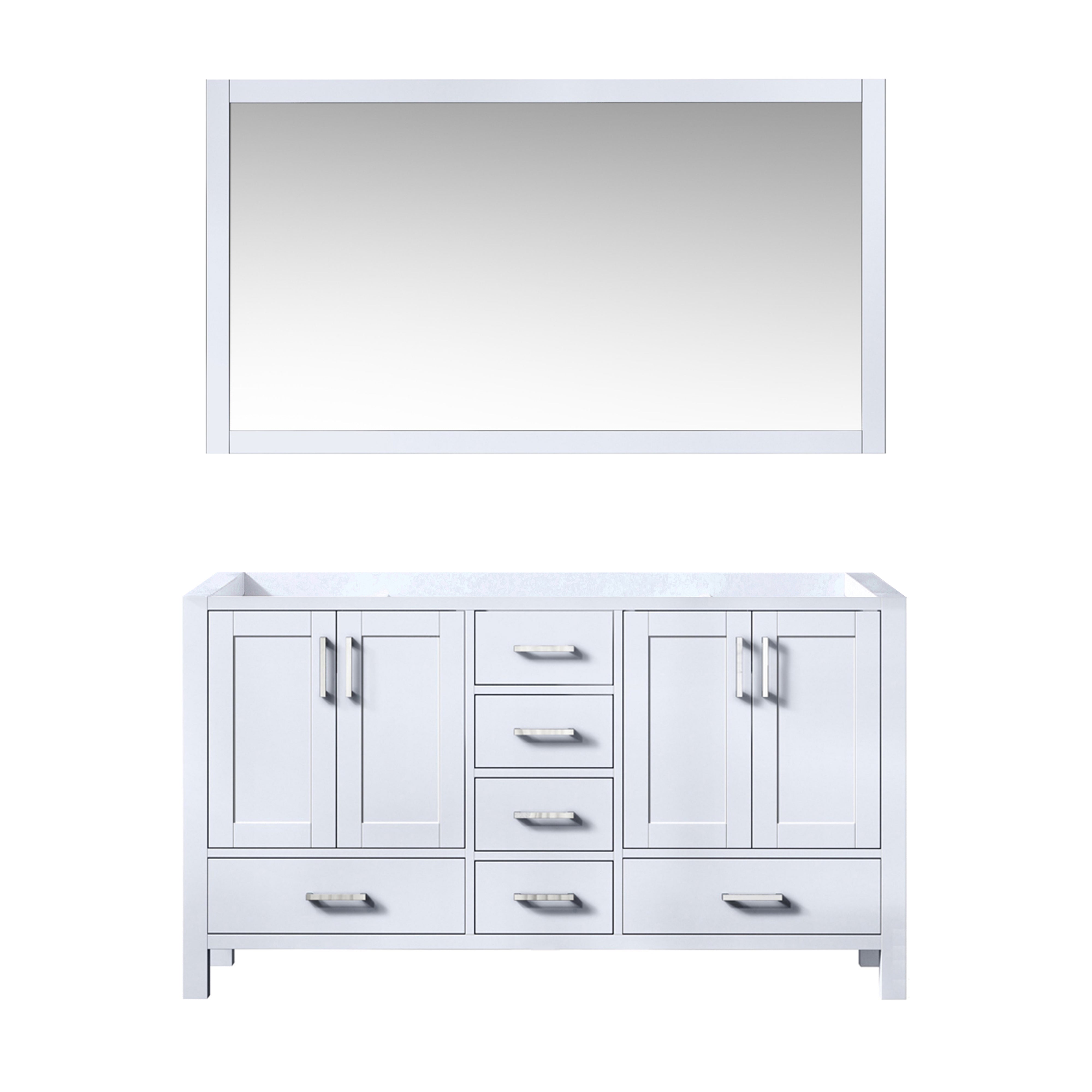 Lexora Jacques 60 in. W x 22 in. D Double Bath Vanity
