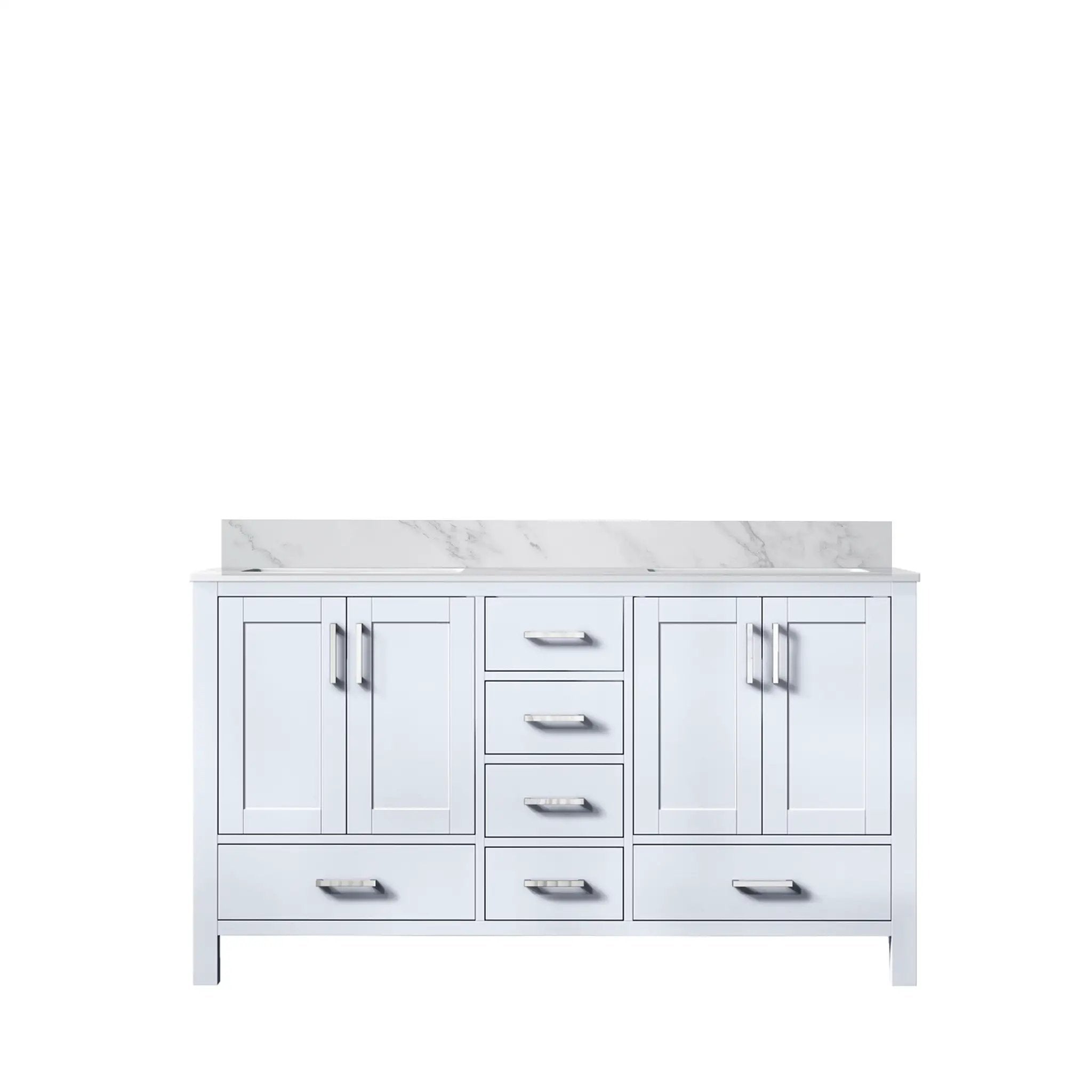 Lexora Jacques 60 in. W x 22 in. D Double Bath Vanity by Lexora