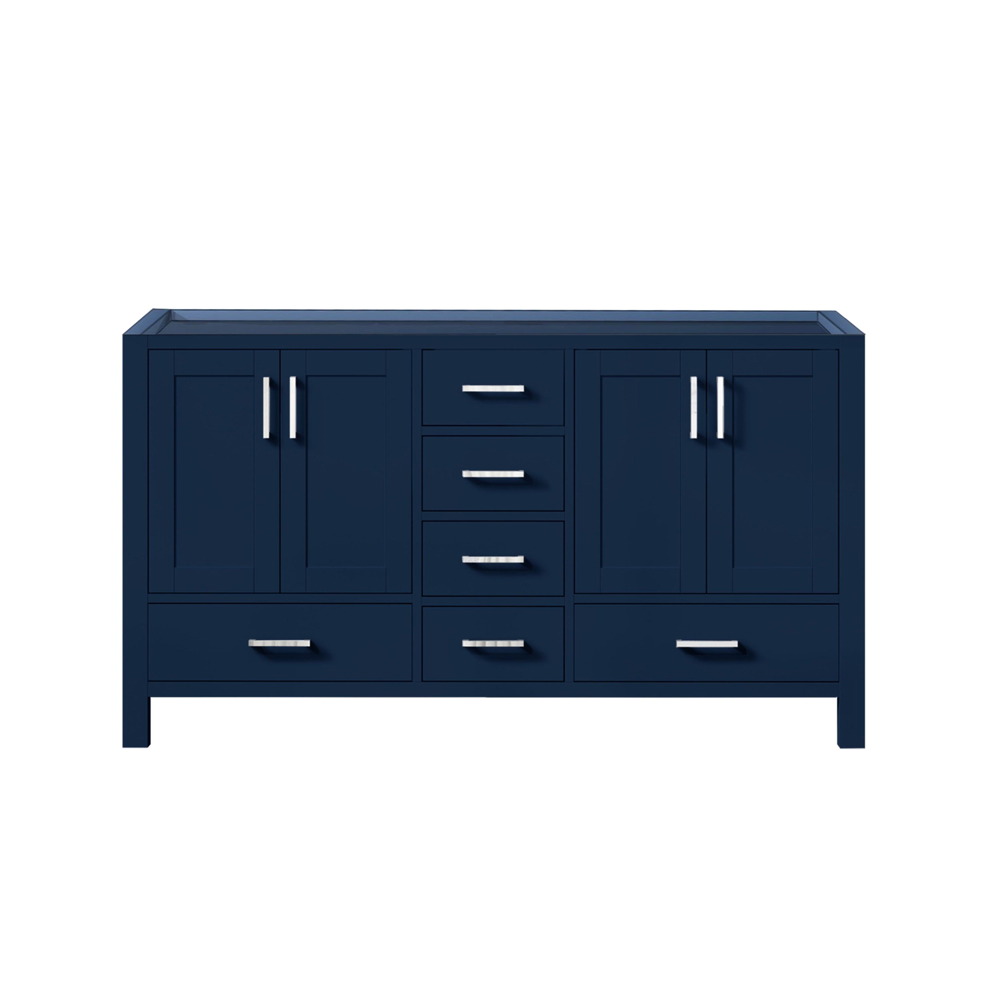 Lexora Jacques 60 in. W x 22 in. D Double Bath Vanity