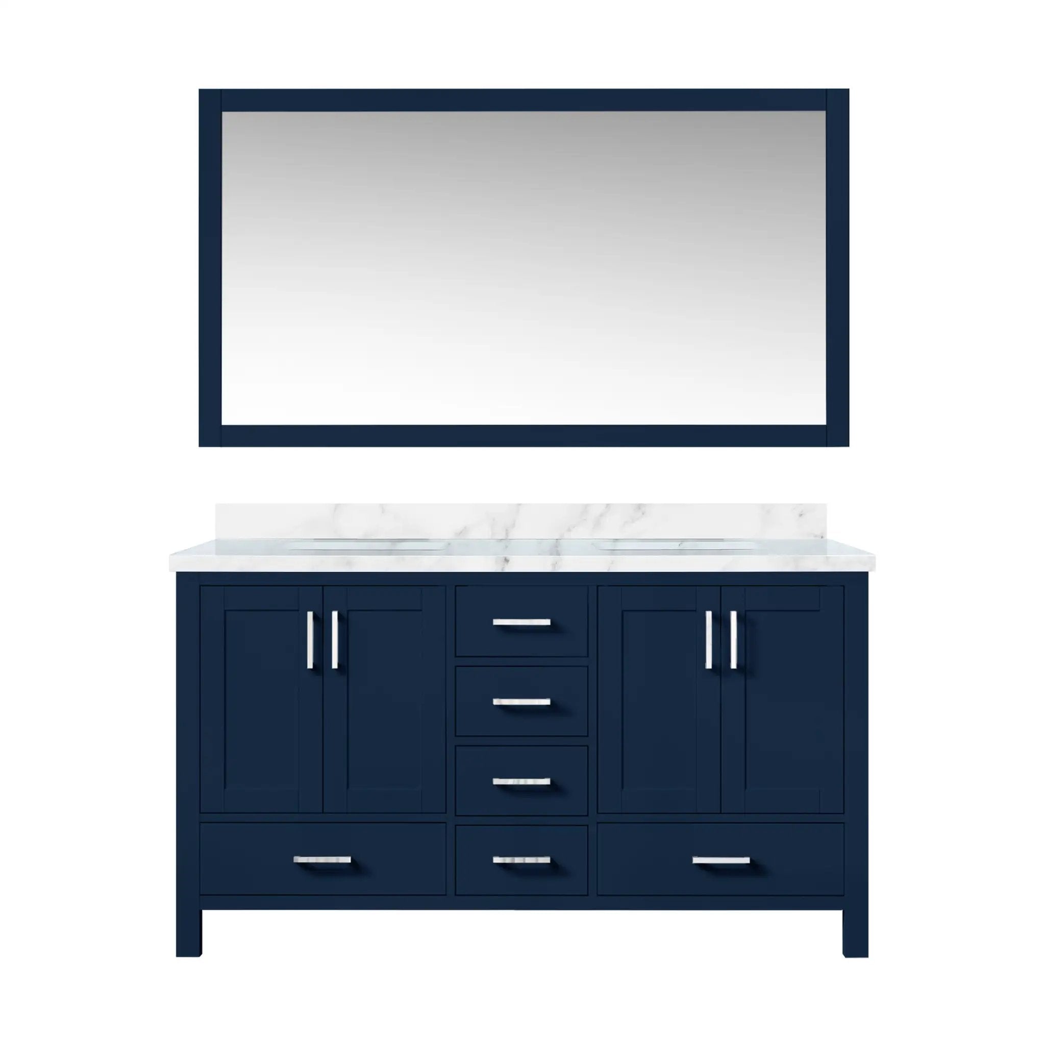 Lexora Jacques 60 in. W x 22 in. D Double Bath Vanity by Lexora