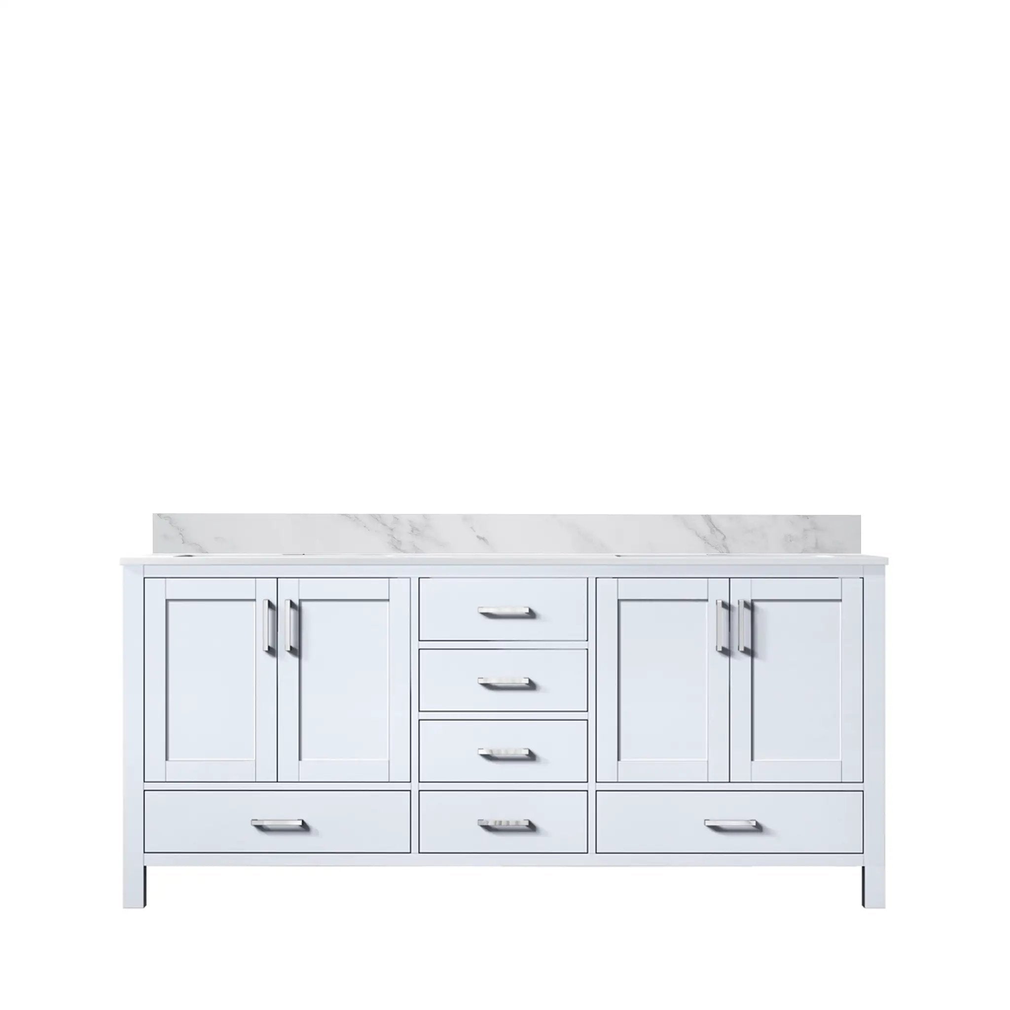 Lexora Jacques 72 in. W x 22 in. D Double Bath Vanity by Lexora