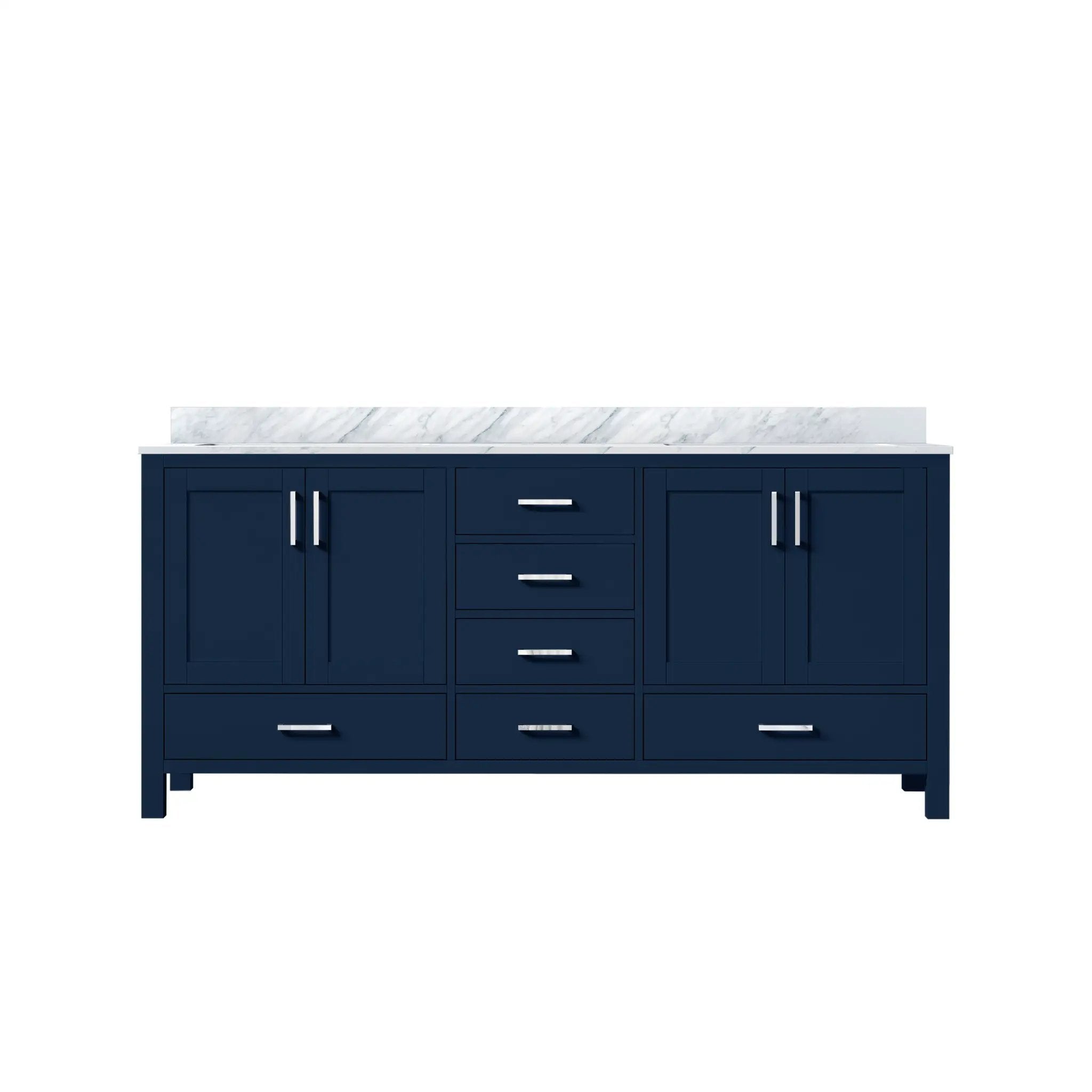 Lexora Jacques 72 in. W x 22 in. D Double Bath Vanity by Lexora