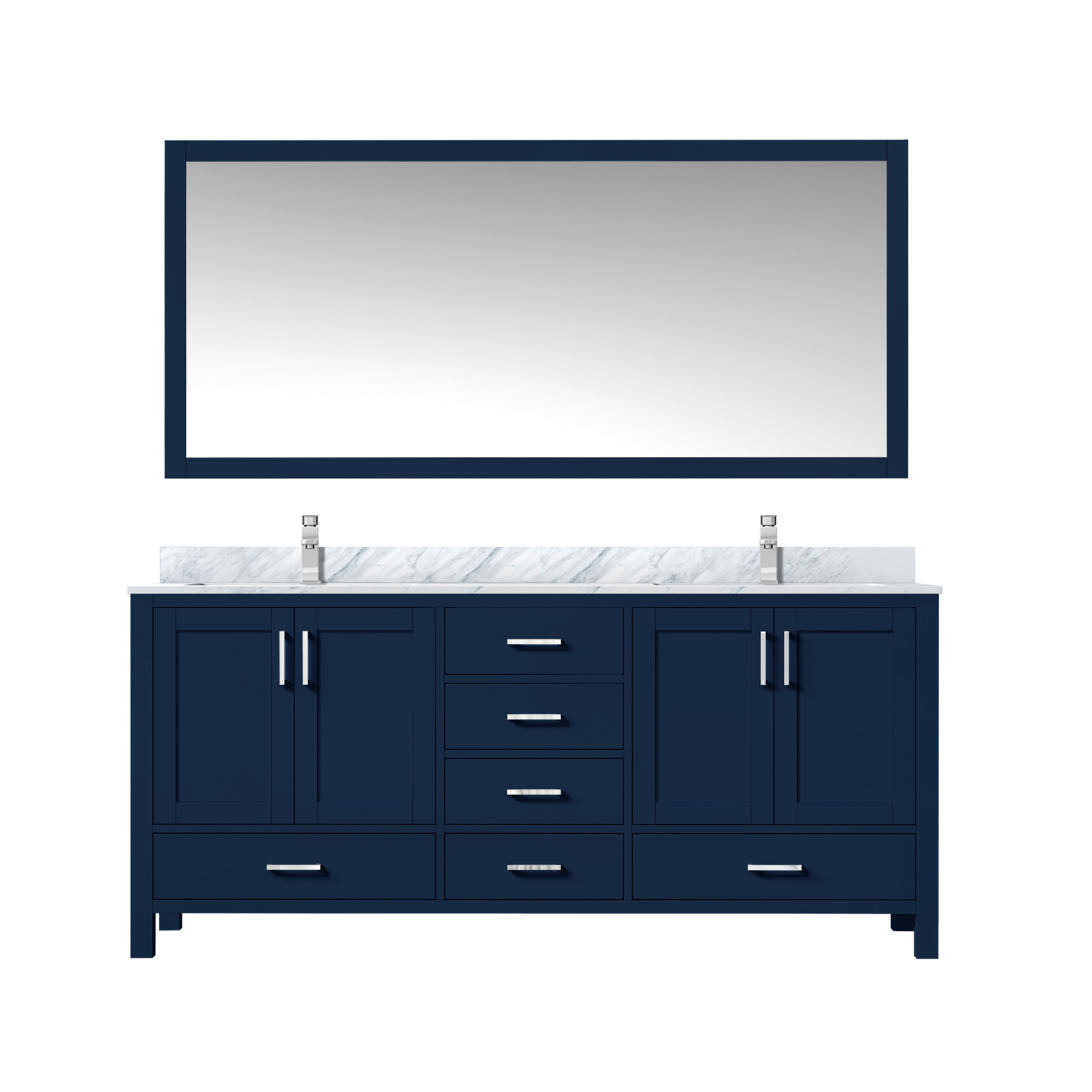 Lexora Jacques 72 in. W x 22 in. D Double Bath Vanity by Lexora