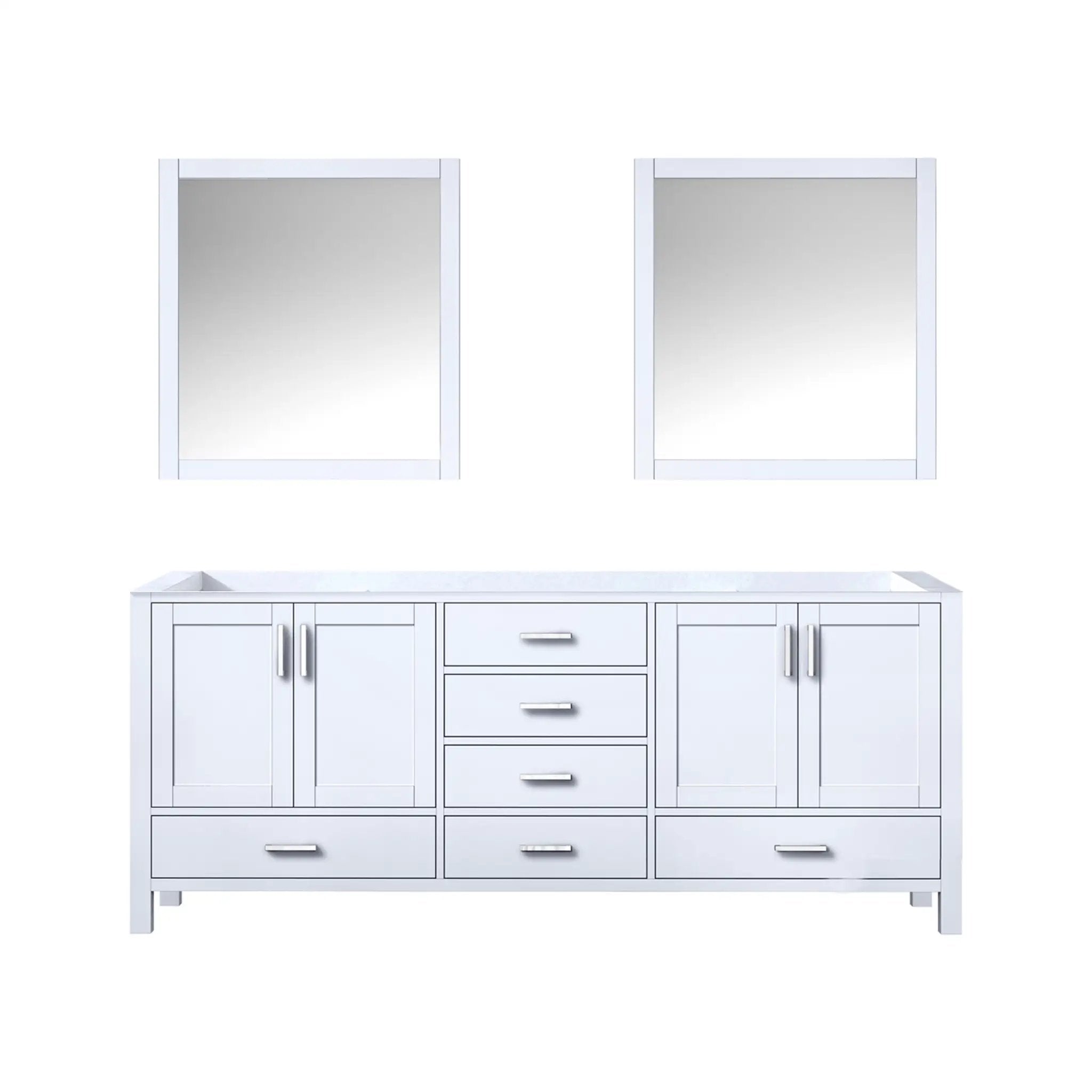 Lexora Jacques 80 in. W x 22 in. D Double Bath Vanity by Lexora