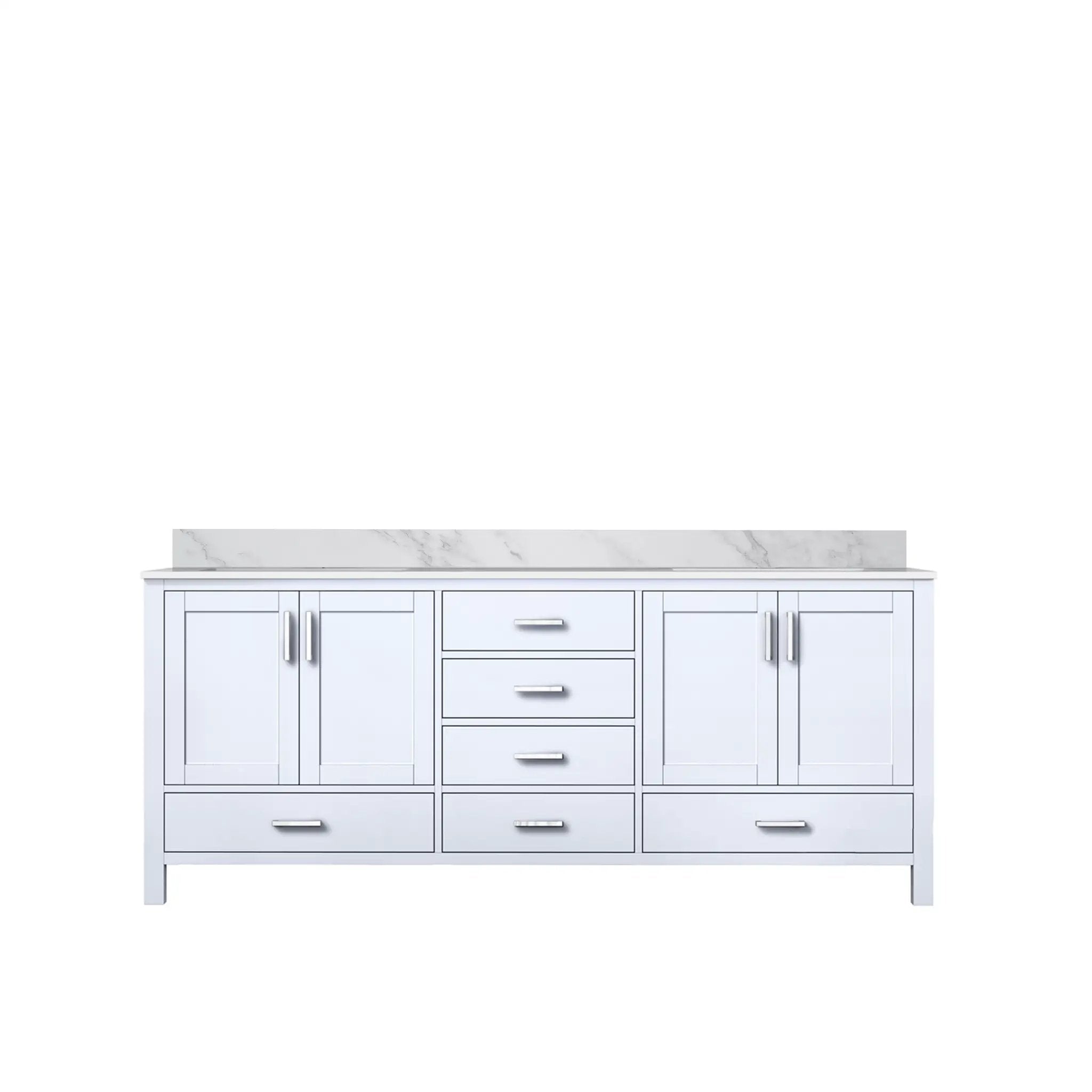Lexora Jacques 80 in. W x 22 in. D Double Bath Vanity by Lexora