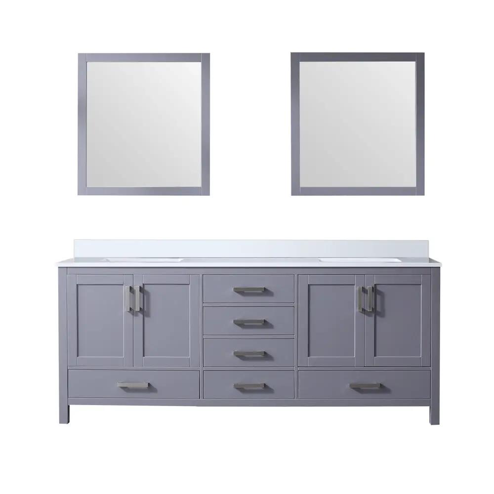 Lexora Jacques 80 in. W x 22 in. D Double Bath Vanity by Lexora