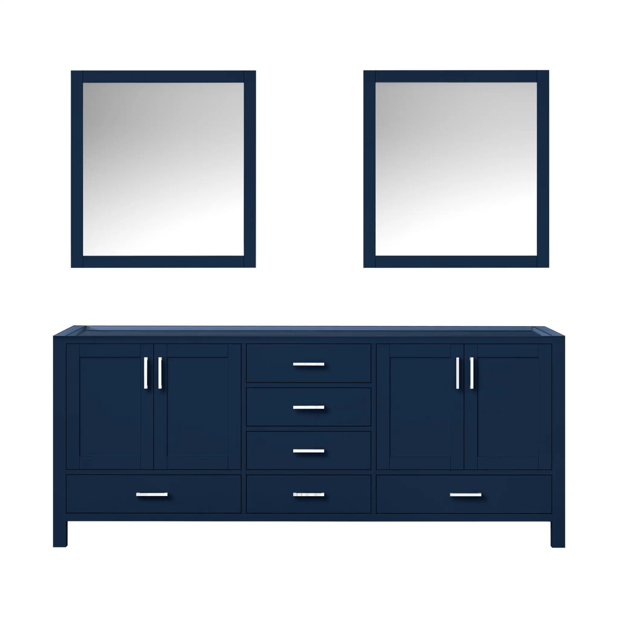 Lexora Jacques 80 in. W x 22 in. D Double Bath Vanity by Lexora