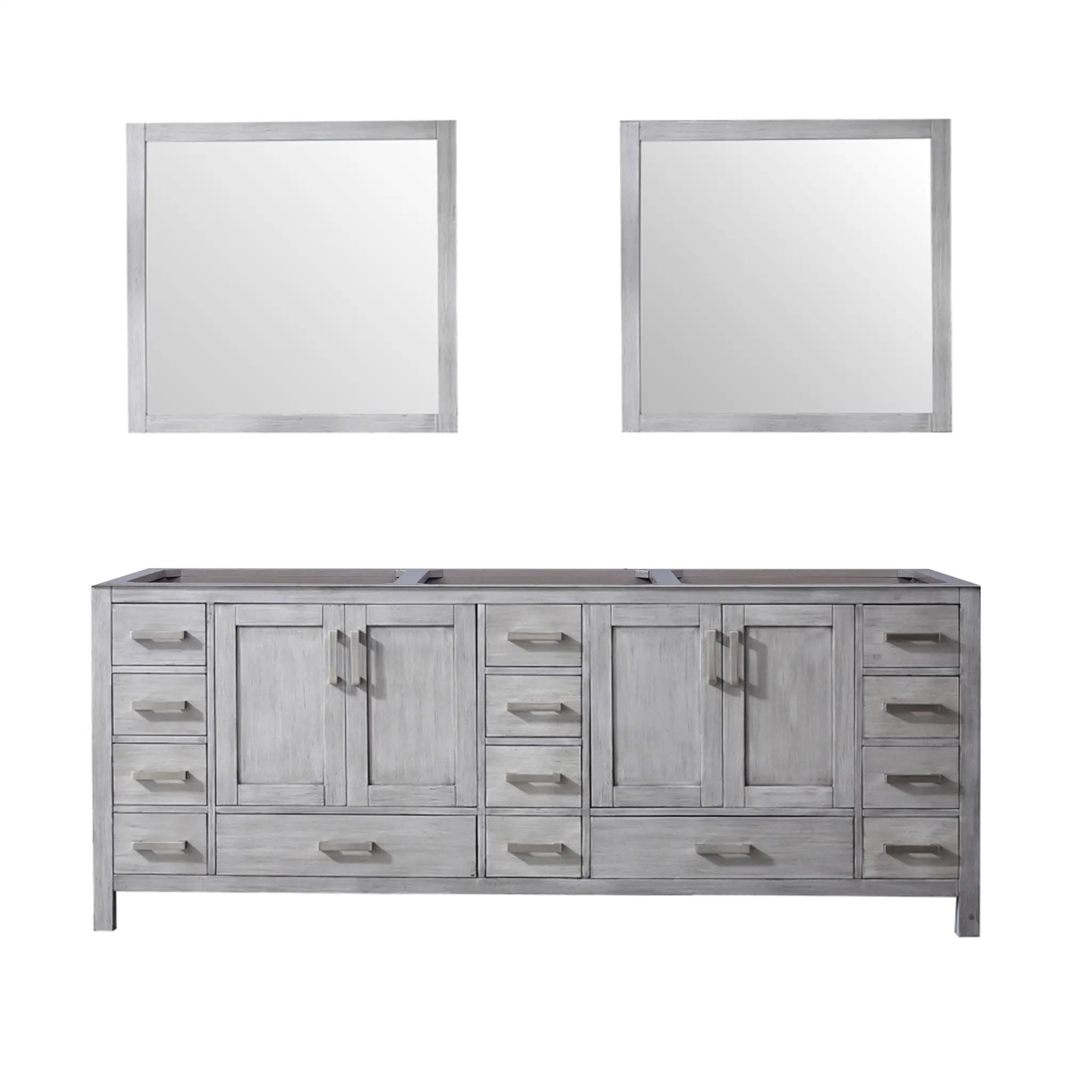 Lexora Jacques 84 in. W x 22 in. D Double Bath Vanity by Lexora