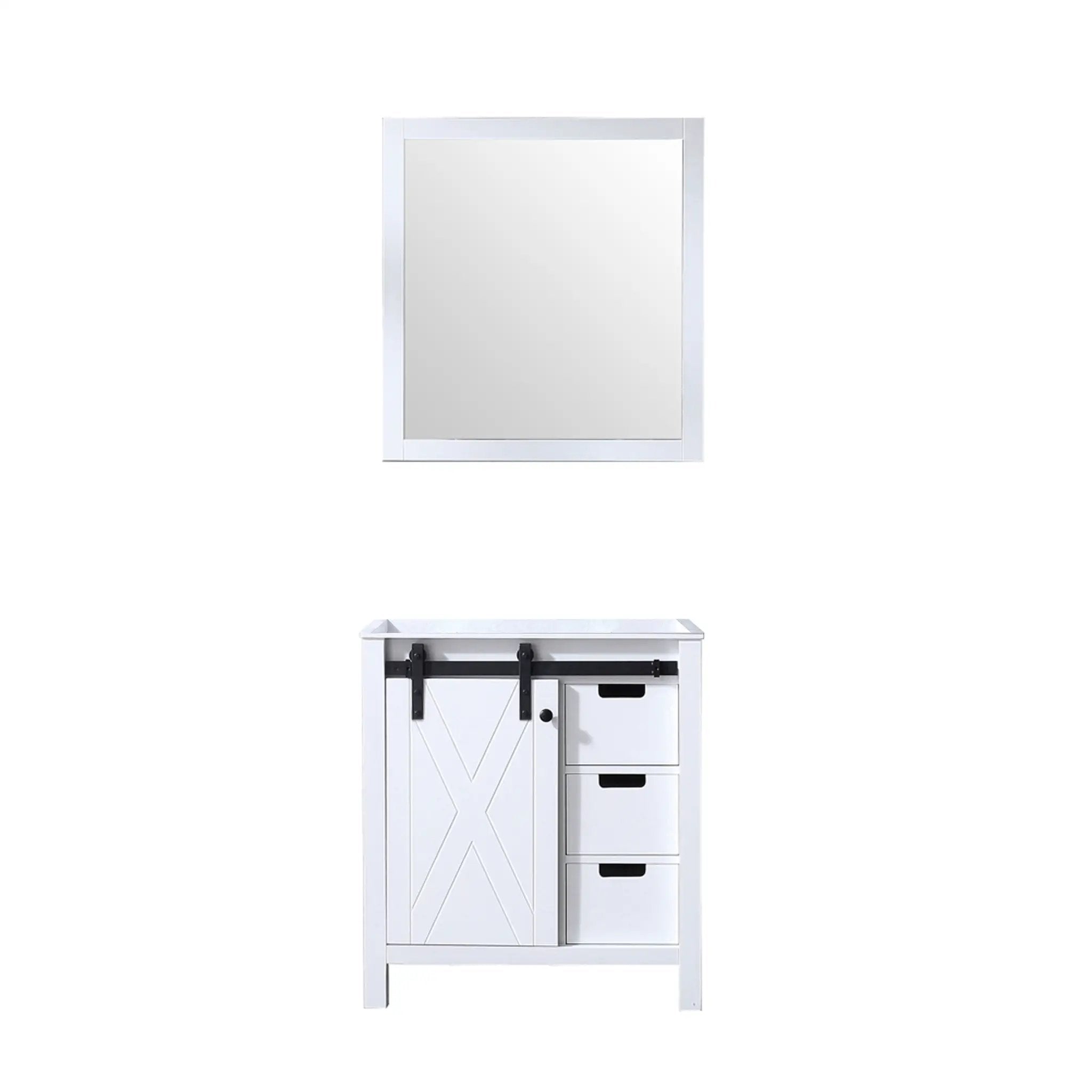 Lexora Marsyas 30 in W x 22 in D Vanity by Lexora