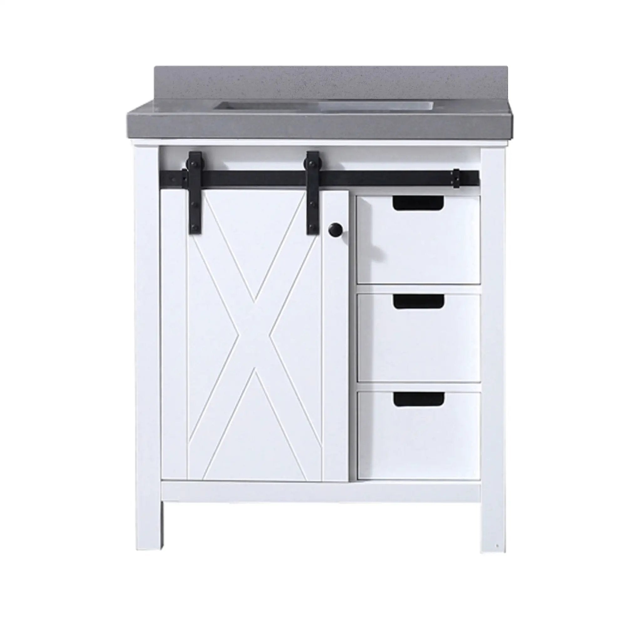 Lexora Marsyas 30 in W x 22 in D Vanity by Lexora