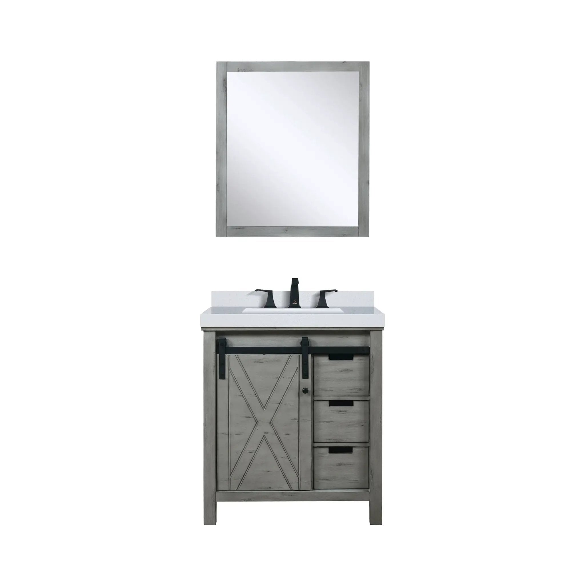 Lexora Marsyas 30 in W x 22 in D Vanity by Lexora