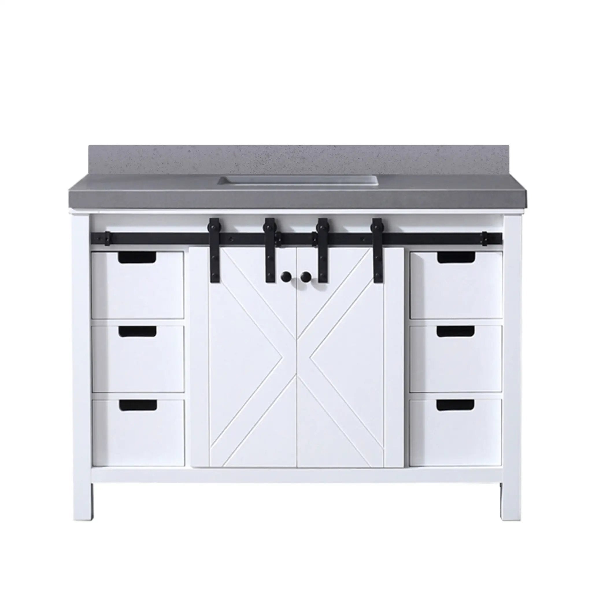 Lexora Marsyas 48 in W x 22 in D Bath Vanity by Lexora