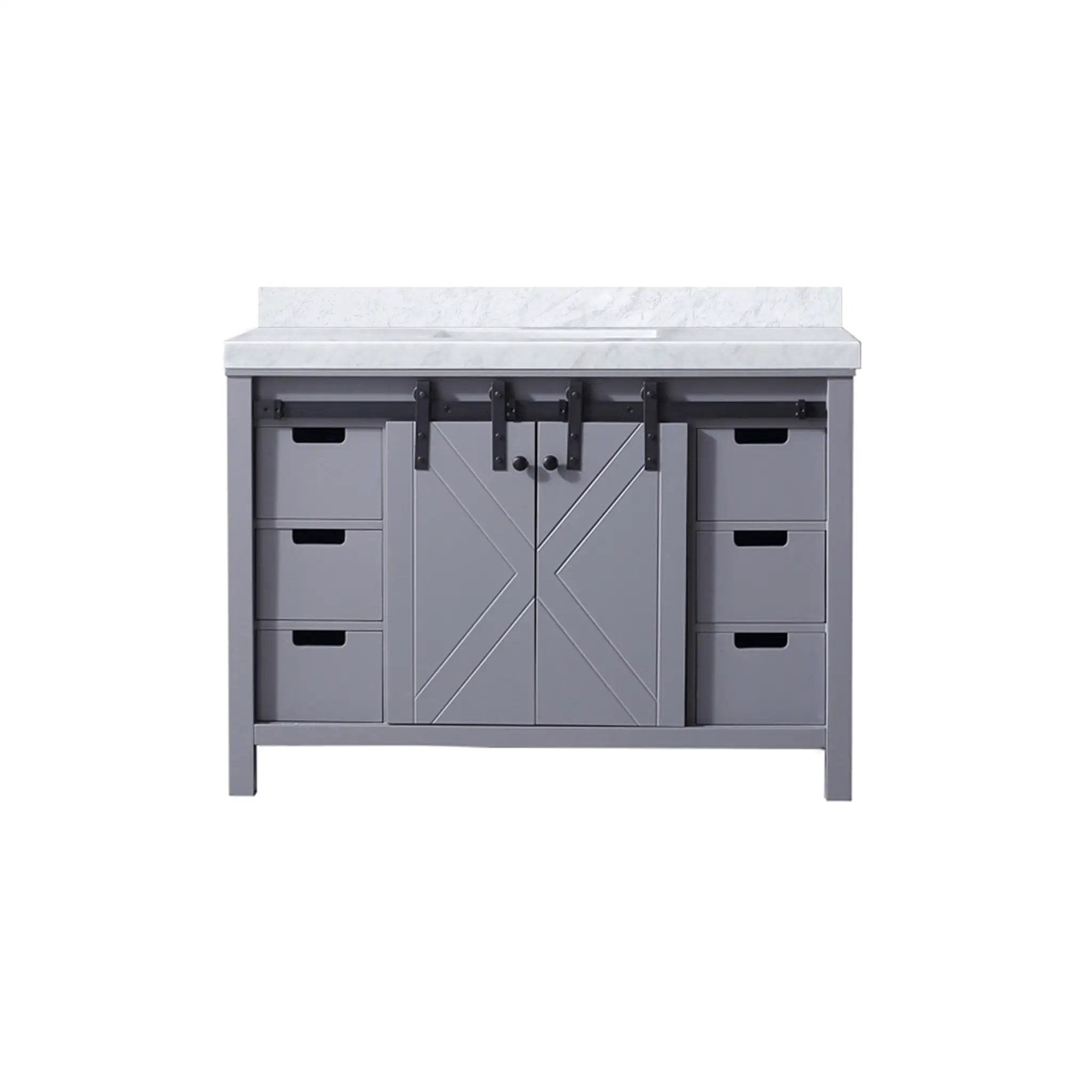 Lexora Marsyas 48 in W x 22 in D Bath Vanity by Lexora