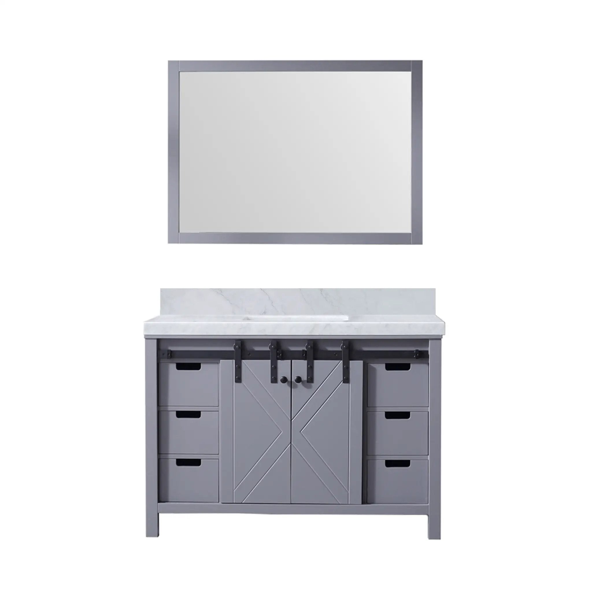 Lexora Marsyas 48 in W x 22 in D Bath Vanity by Lexora