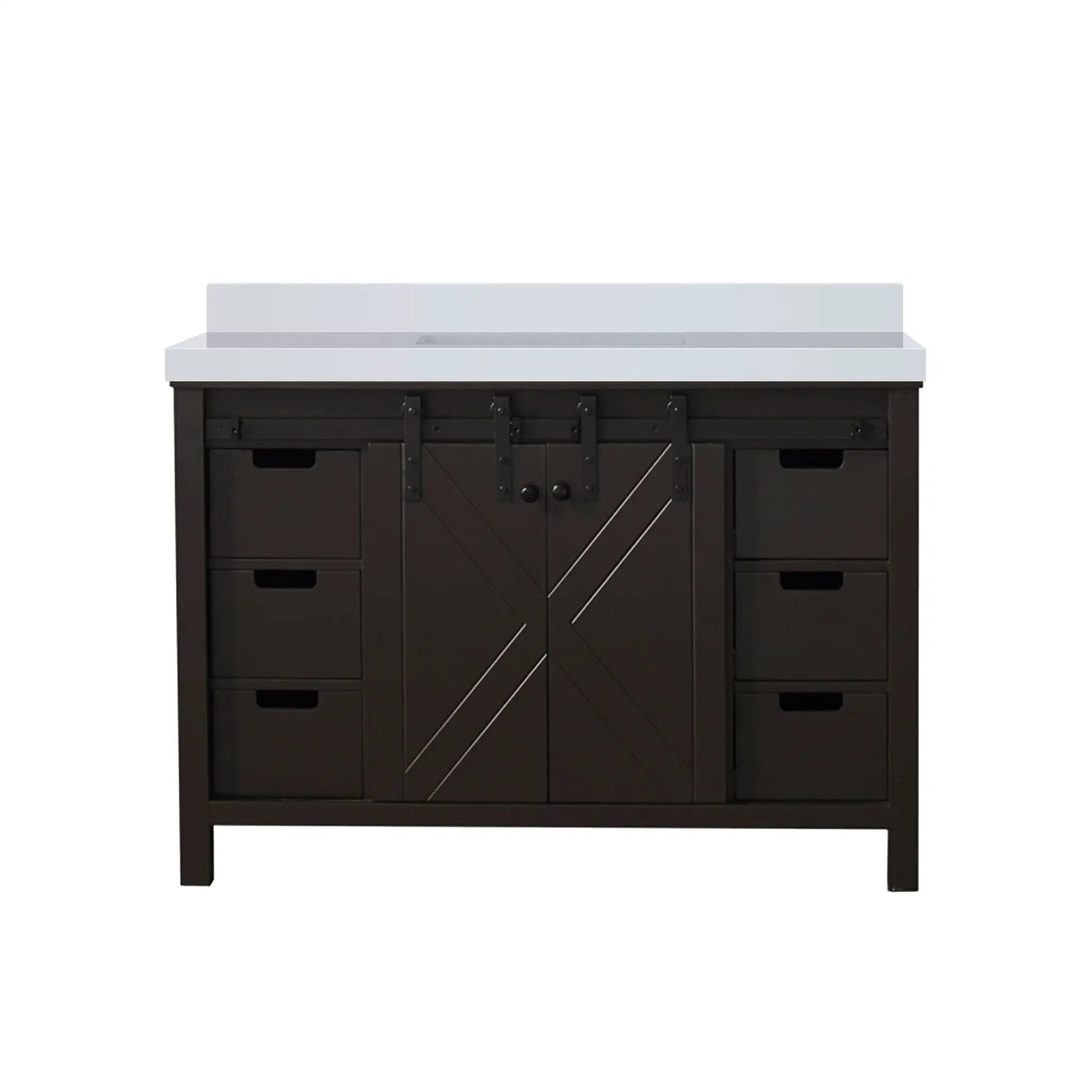 Lexora Marsyas 48 in W x 22 in D Bath Vanity by Lexora