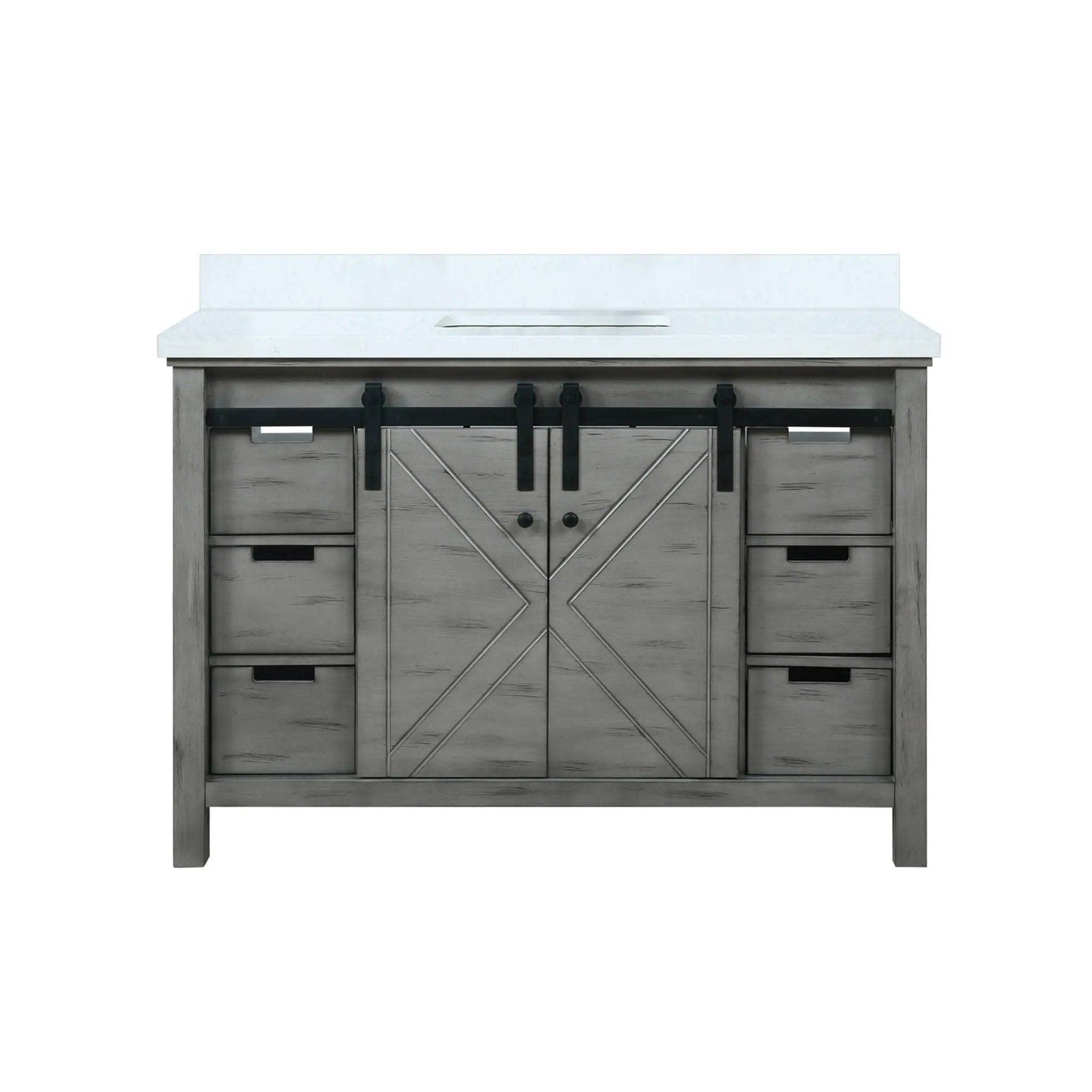Lexora Marsyas 48 in W x 22 in D Bath Vanity by Lexora
