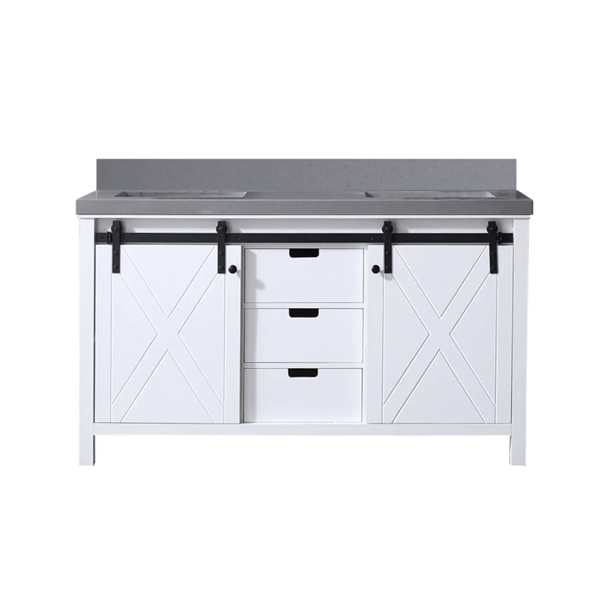 Lexora Marsyas 60 in W x 22 in D Double Bath Vanity by Lexora