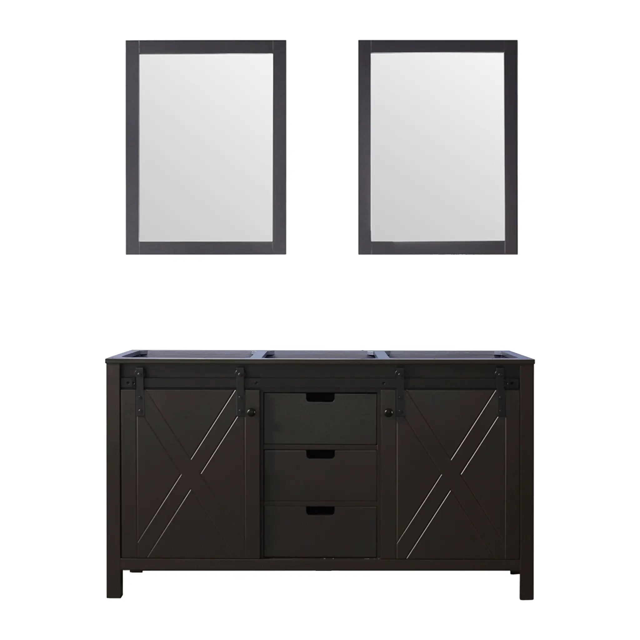 Lexora Marsyas 60 in W x 22 in D Double Bath Vanity by Lexora