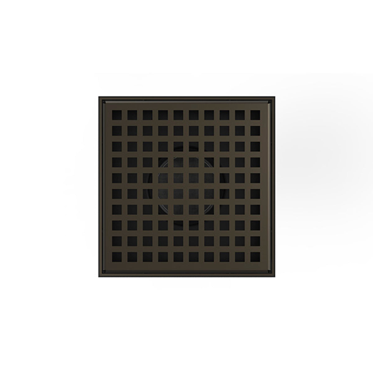 Infinity Drain 5" x 5" LQD 5 Squares Pattern Complete Kit with ABS Drain Body, 2" Outlet