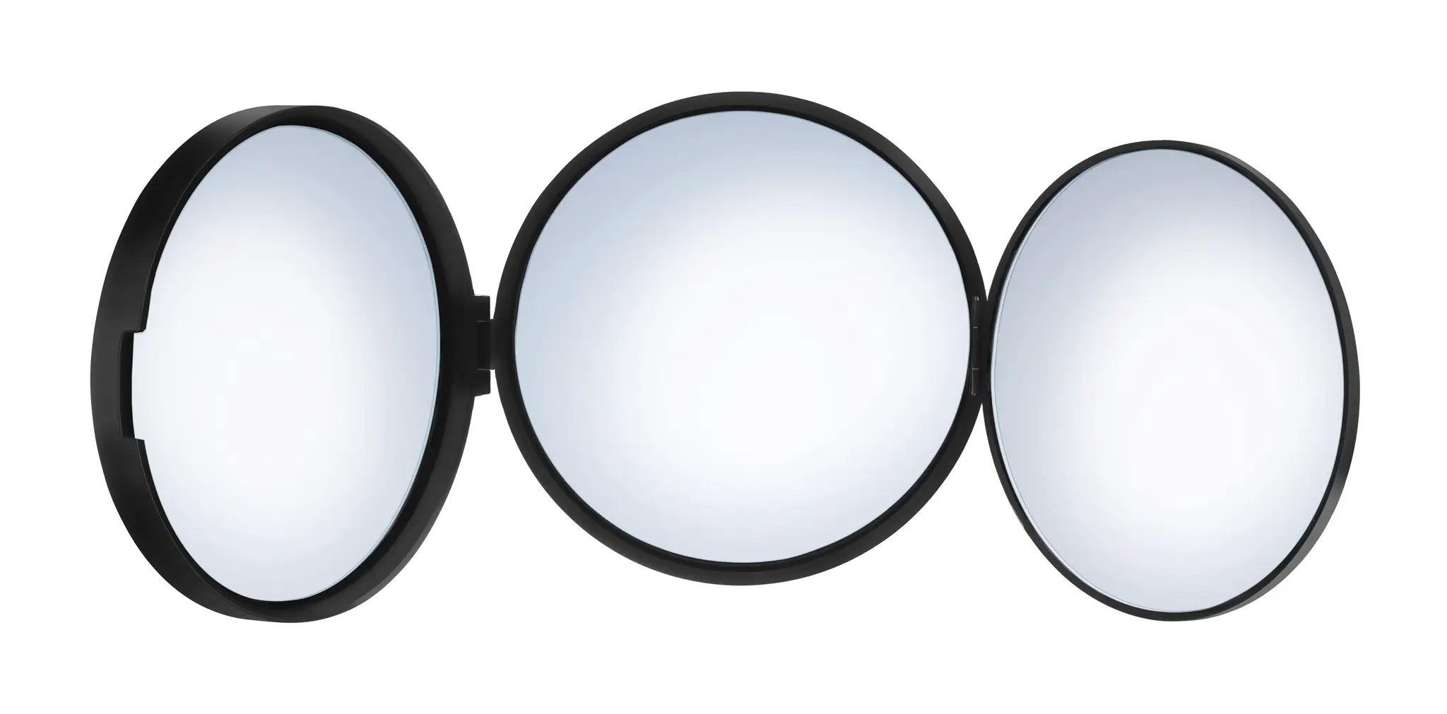 black travel mirror