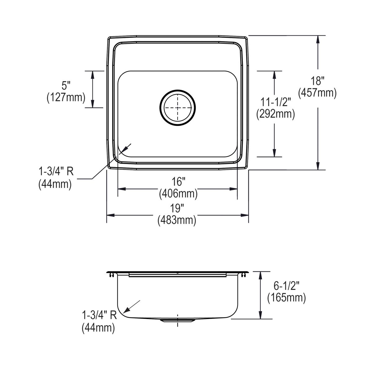 lustrous satin ada sink