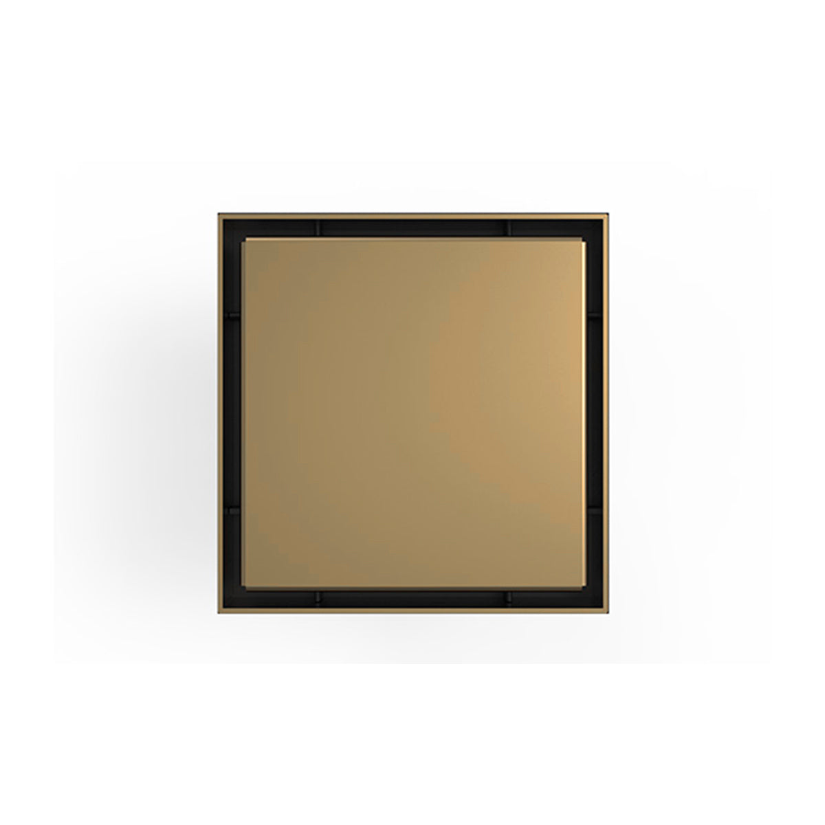 Infinity Drain 5" x 5" LSD 5 Solid Style Complete Kit with ABS Drain Body, 2" Outlet