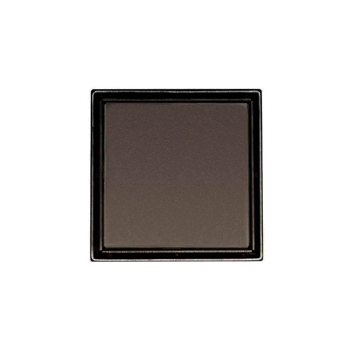 Infinity Drain 5" x 5" LTD 5 Tile Insert Complete Kit with ABS Bonded Flange, 2", 3" and 4" Outlet