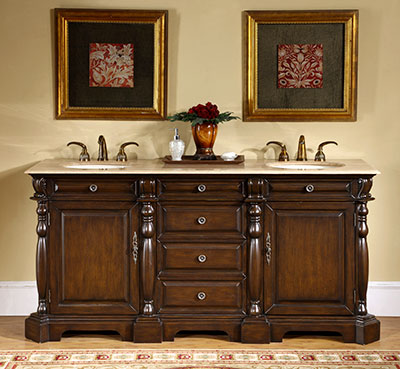 dark chestnut vanity