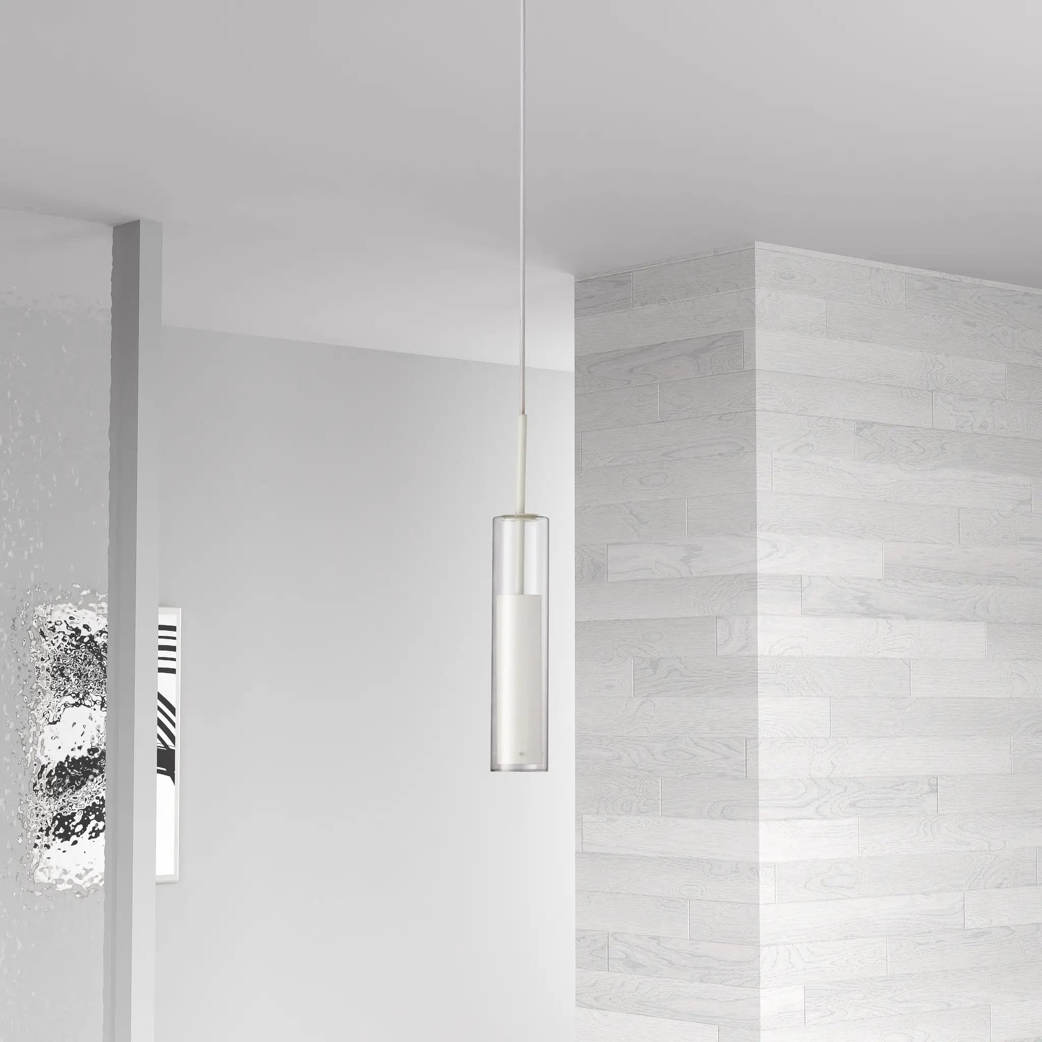 white pendants
