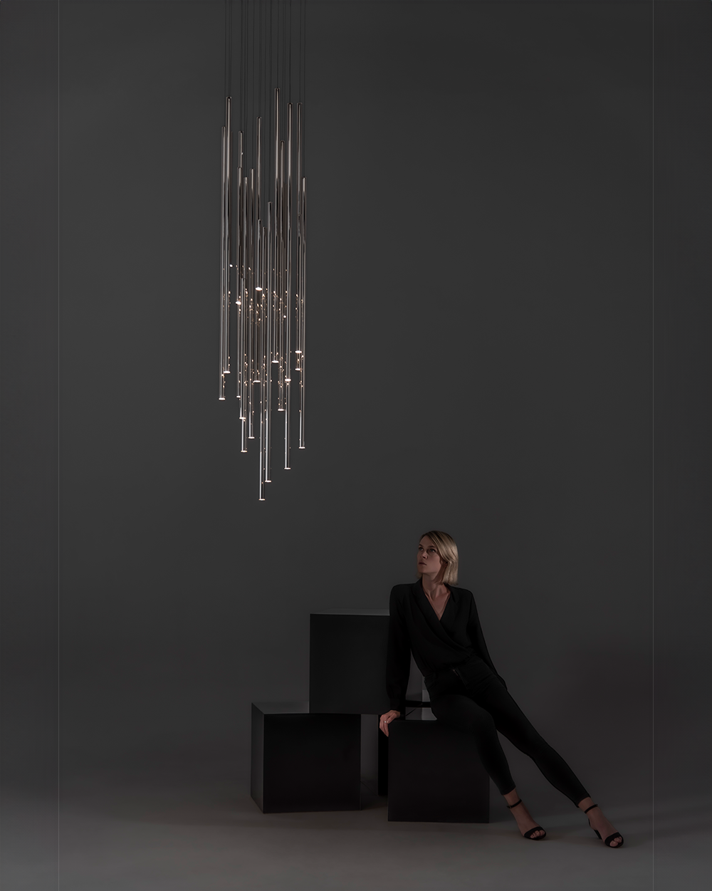 dark reflex chandelier