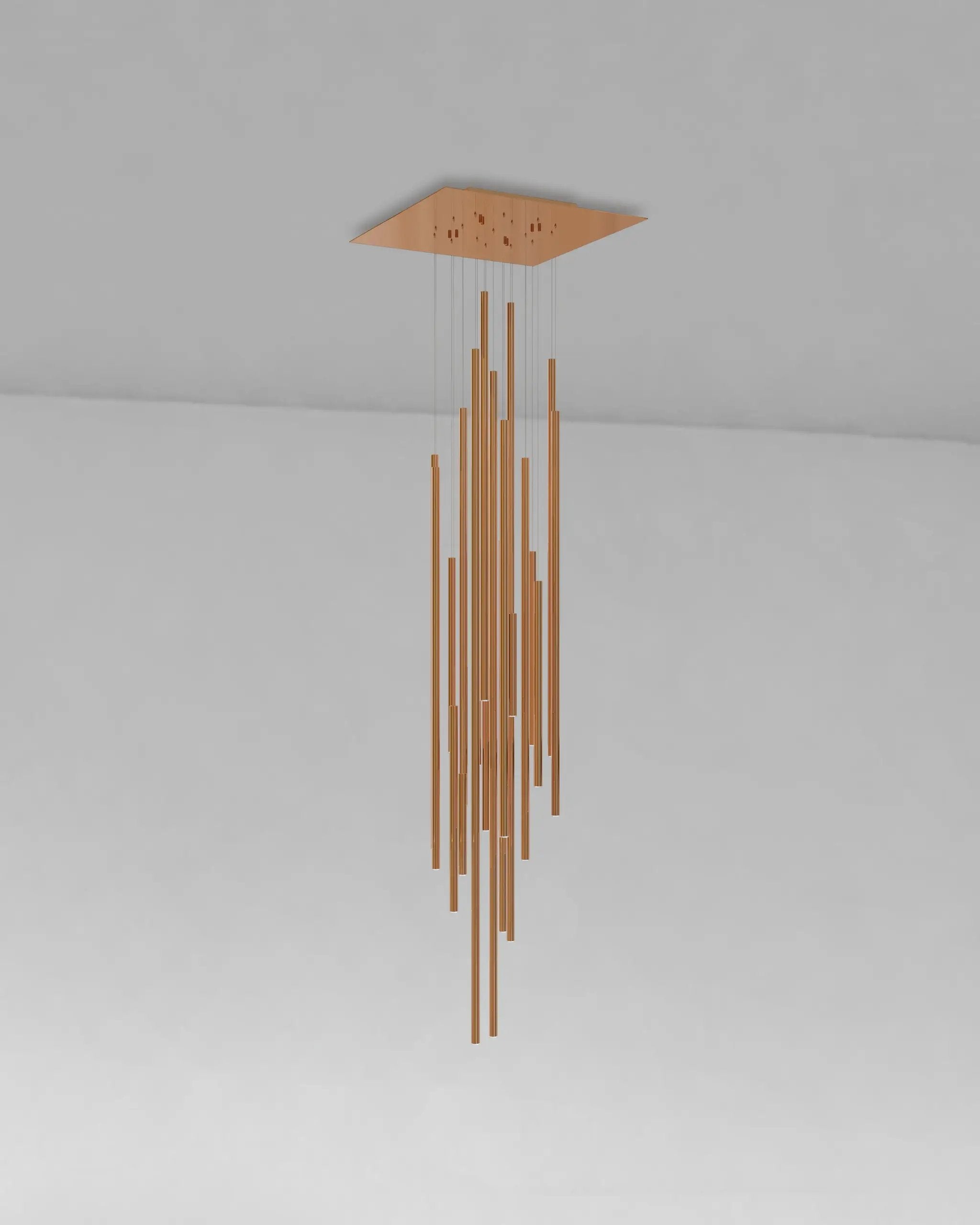 Birot Lighting Lungo 21 Chandelier by Birot Lighting