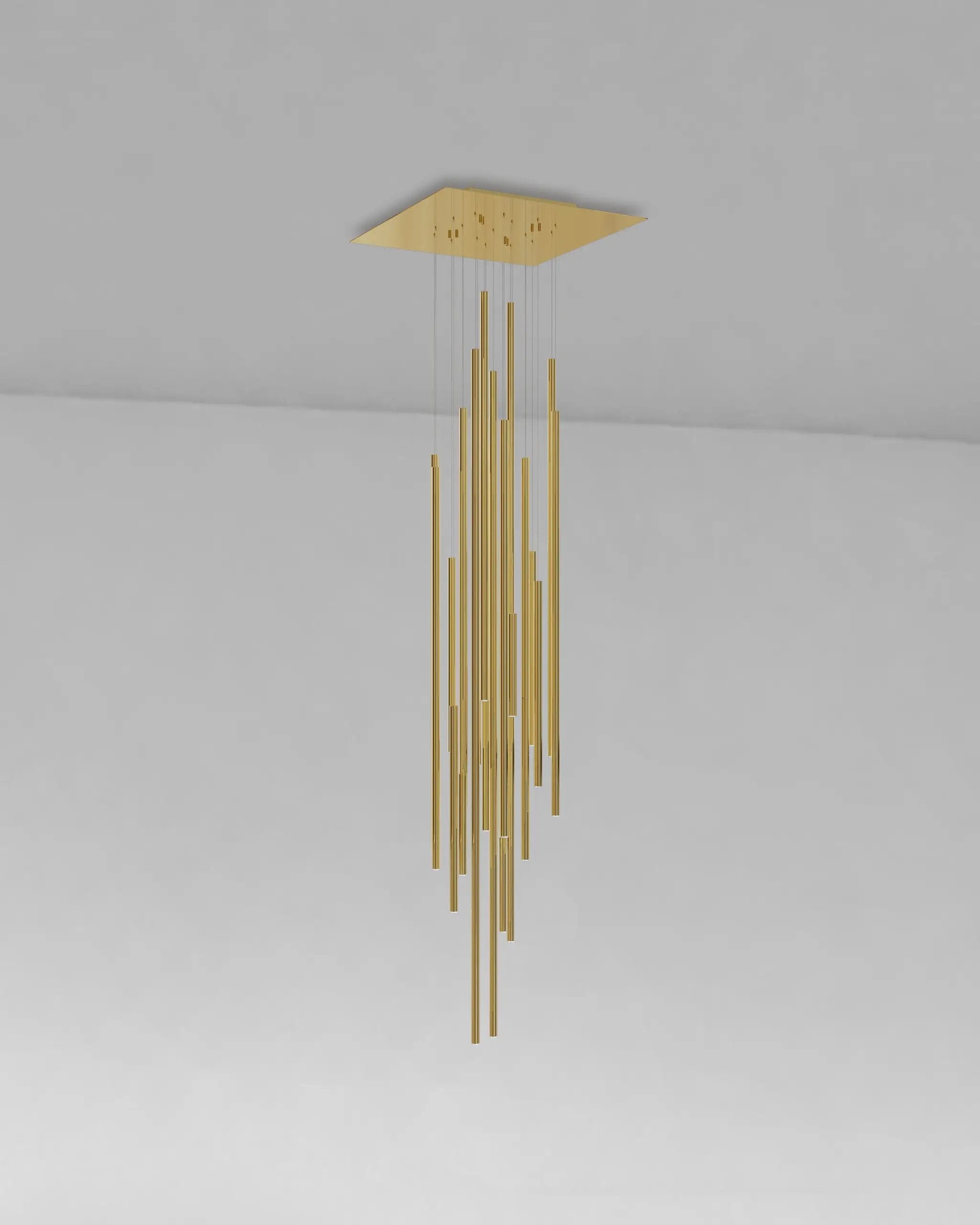 Birot Lighting Lungo 21 Chandelier by Birot Lighting