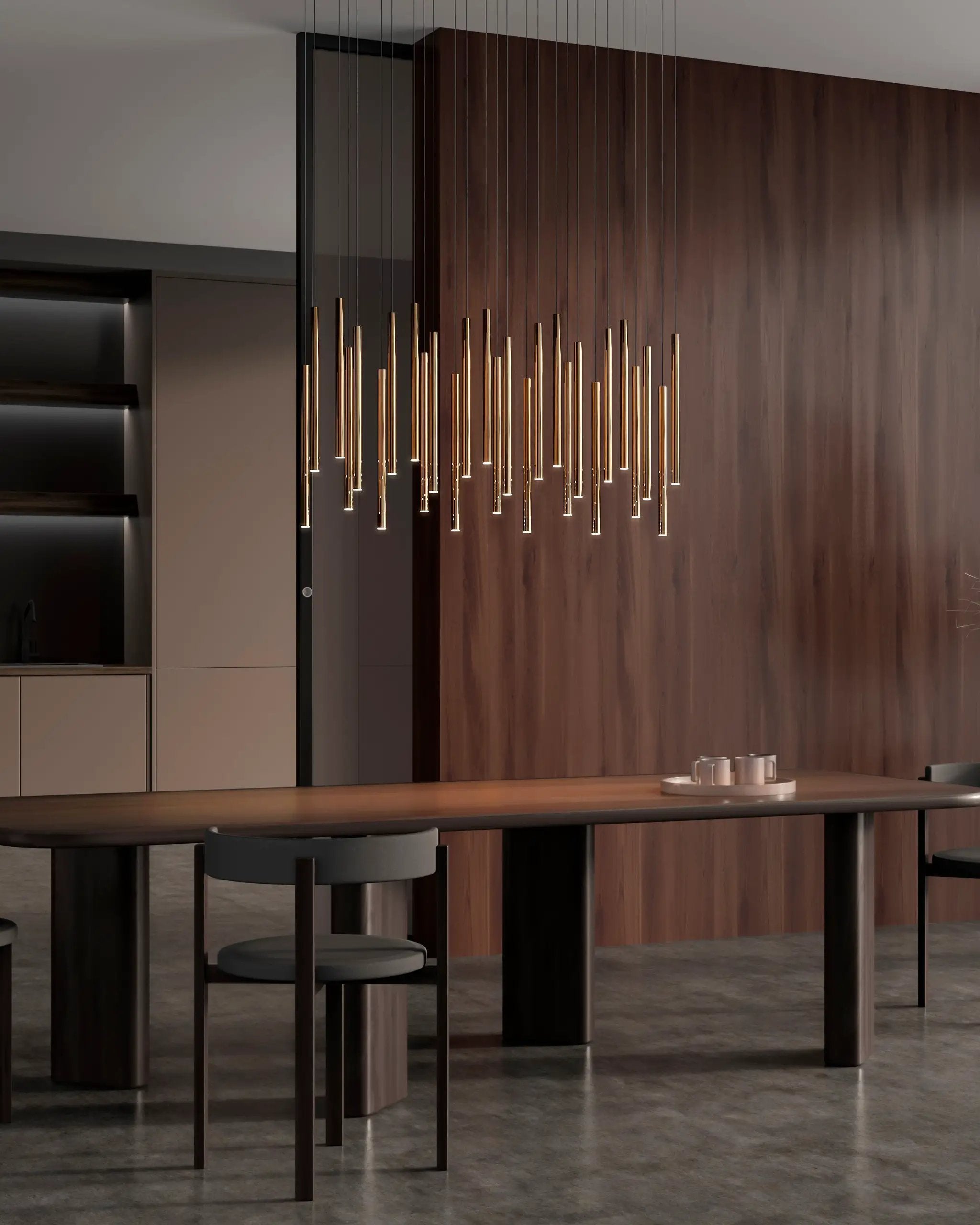 rose cooper chandelier
