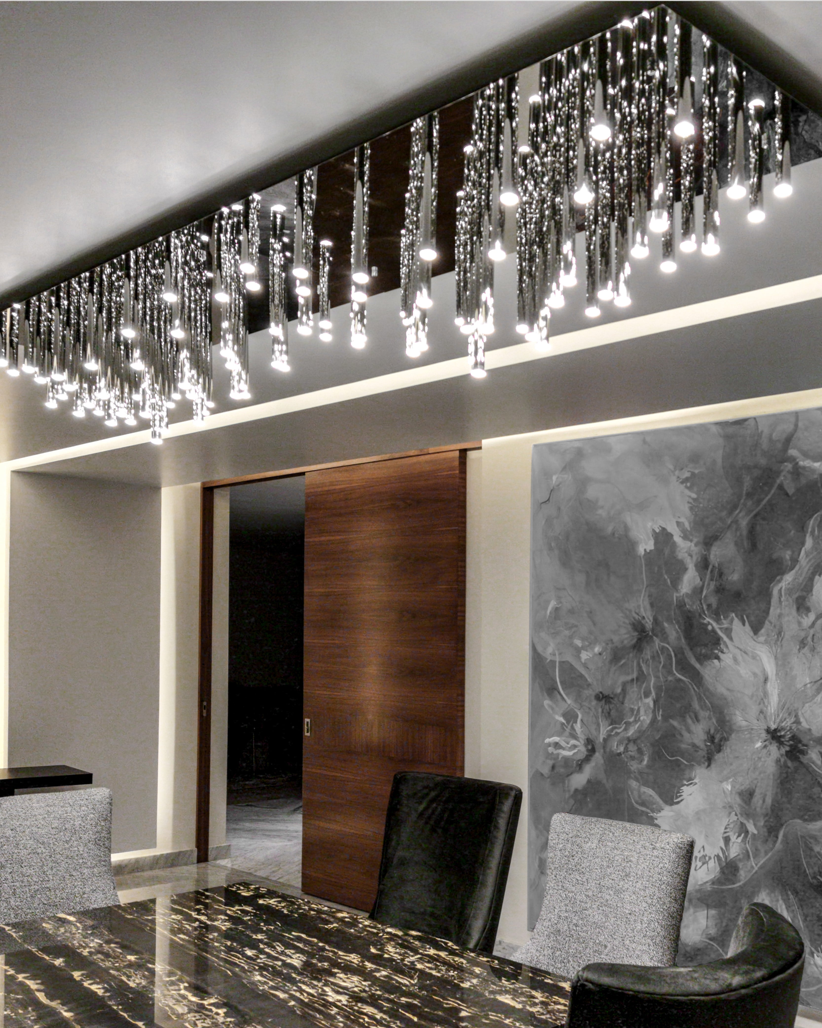 dark reflex chandelier