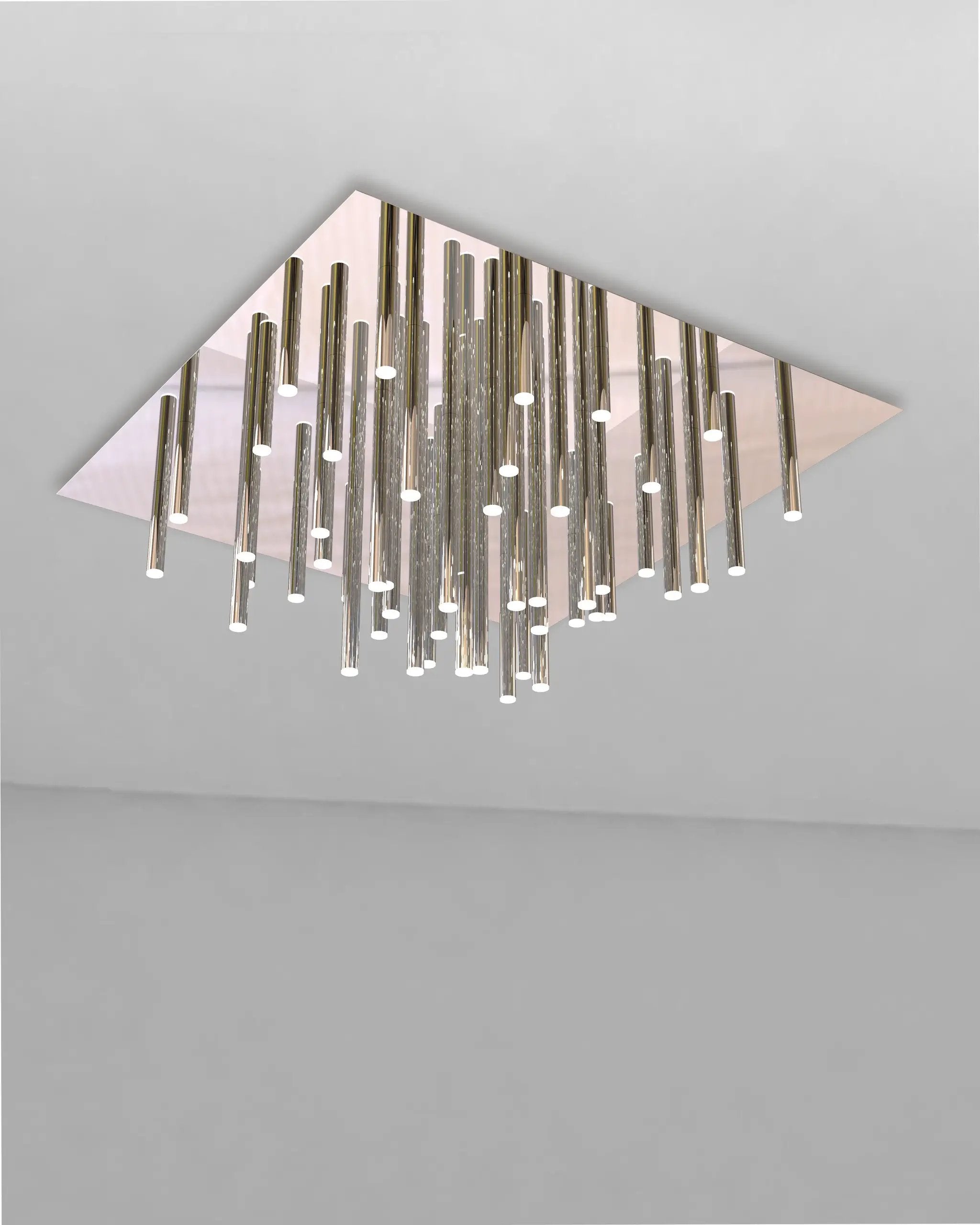 chrome chandelier