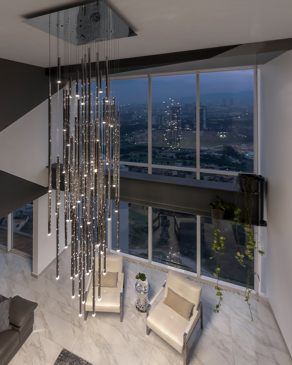 dark reflex chandelier