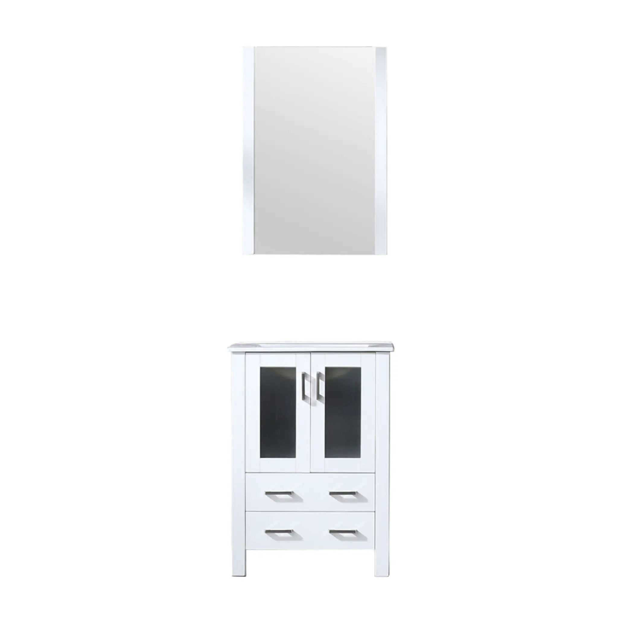 Lexora Volez 24 in W x 18.25 in D Bath Vanity by Lexora