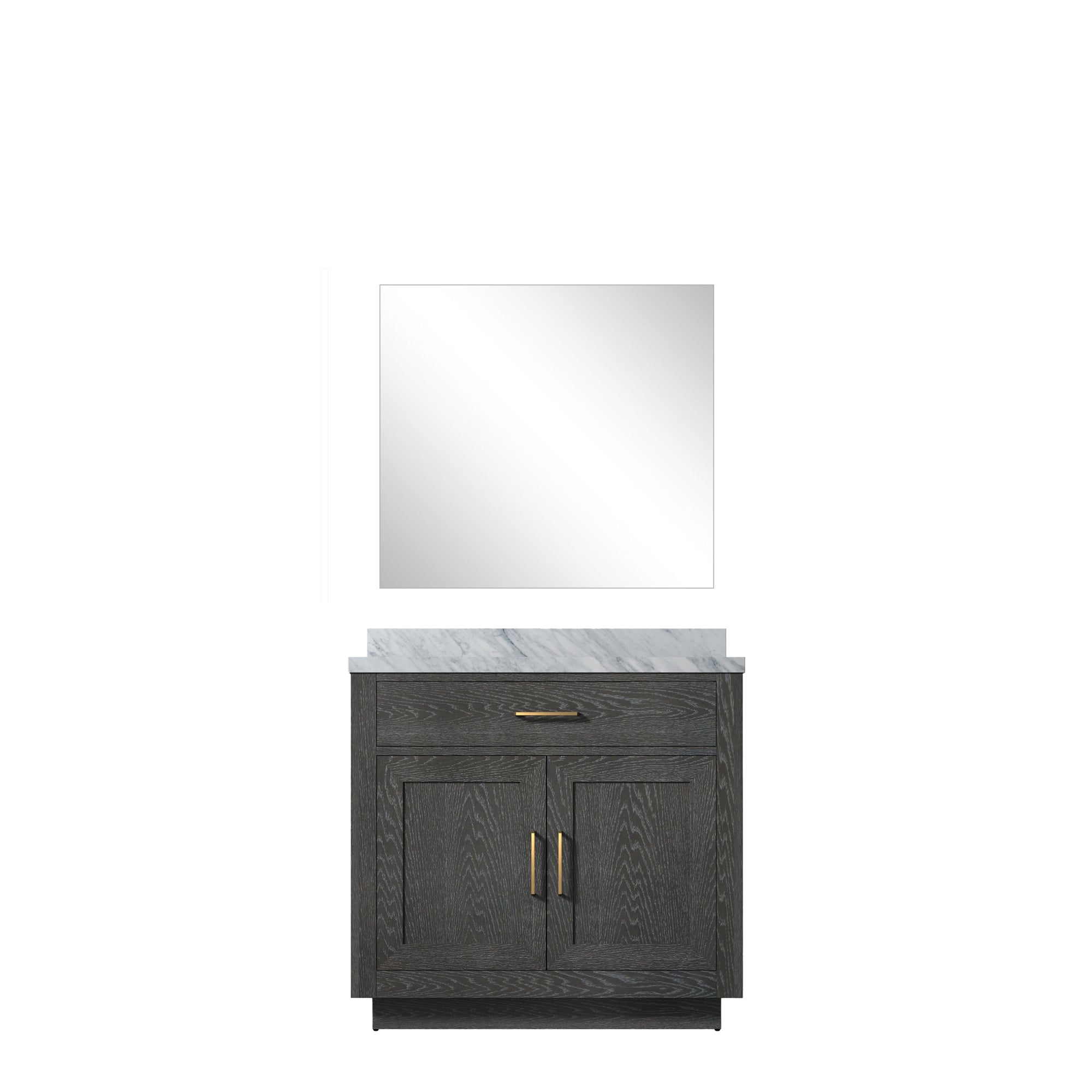 Lexora Abbey 36 in W x 22 in D Single Bath Vanity