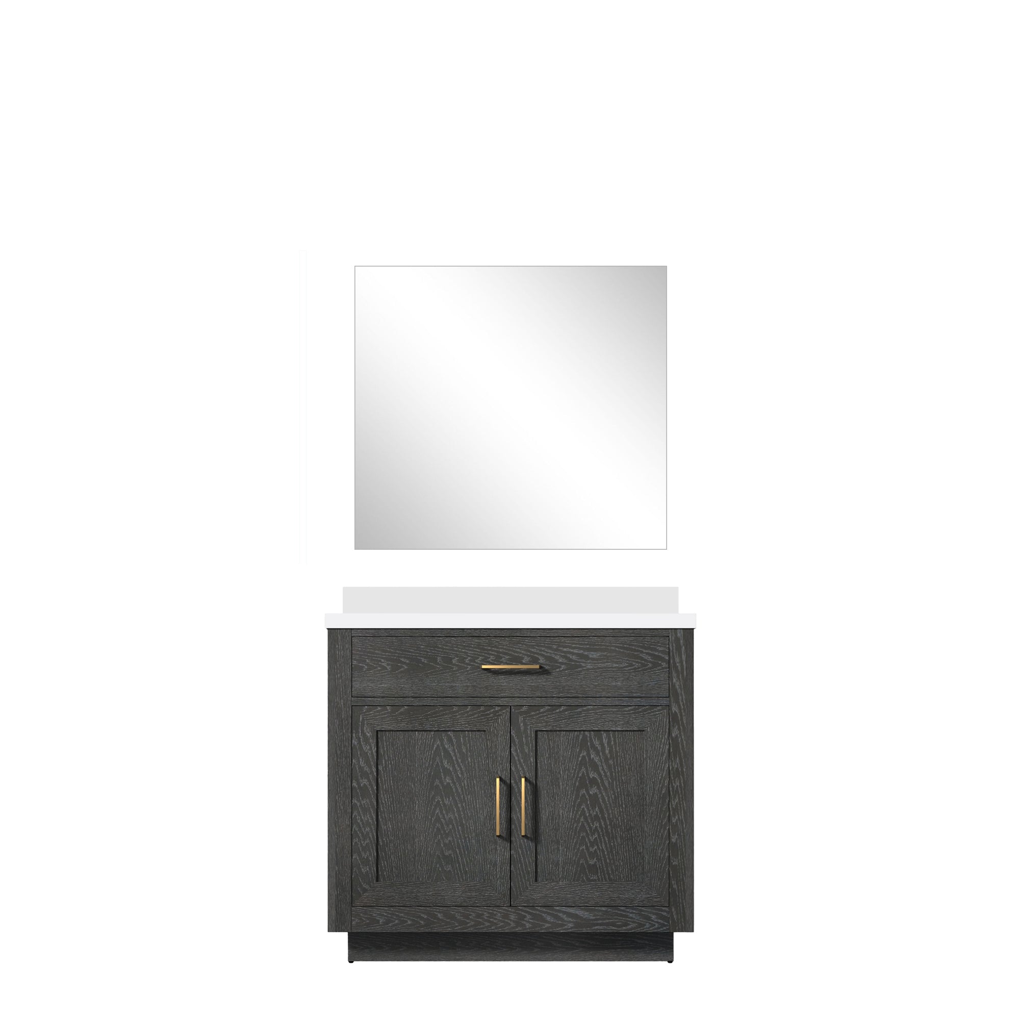 Lexora Abbey 36 in W x 22 in D Single Bath Vanity