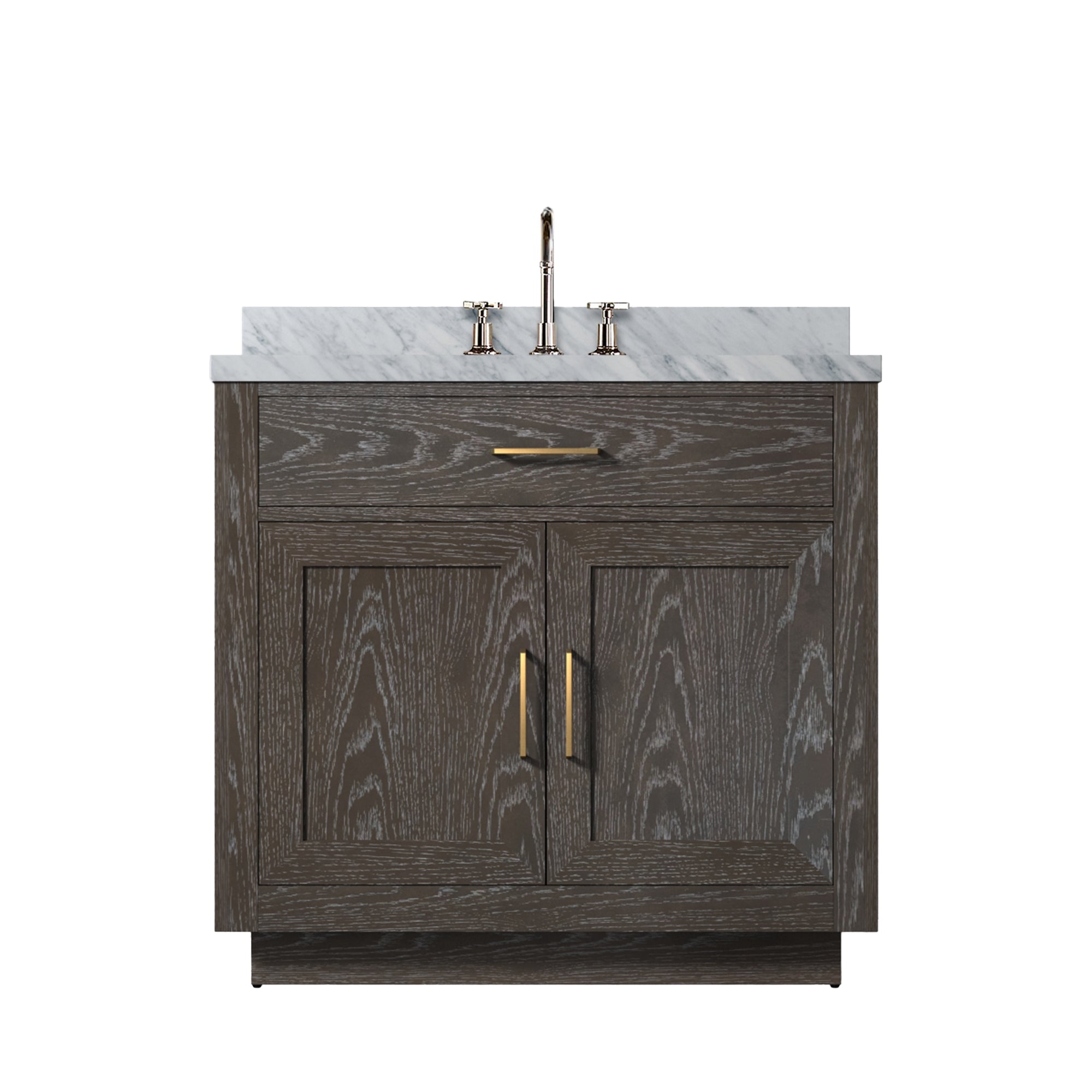 Lexora Abbey 36 in W x 22 in D Single Bath Vanity